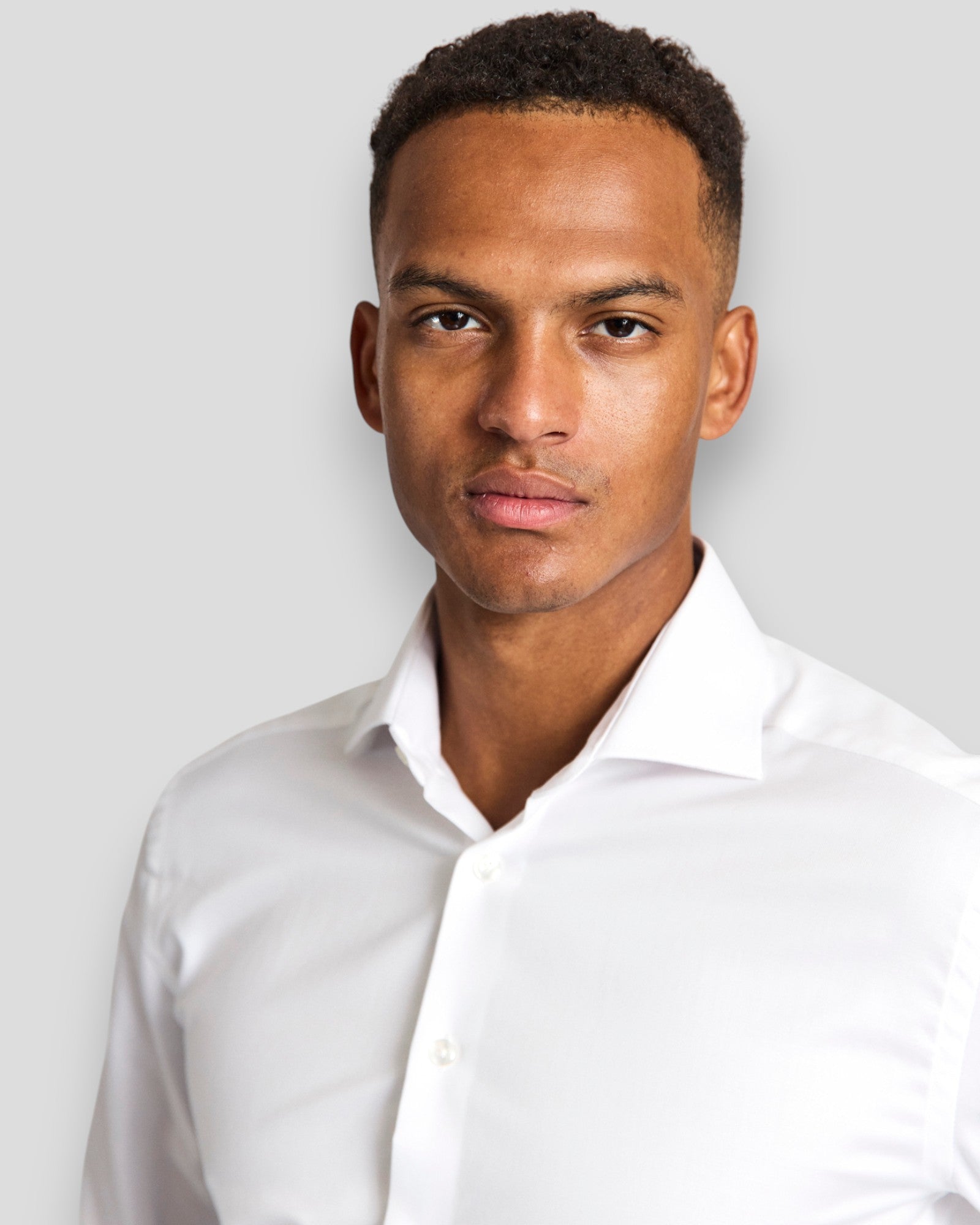 Miles Slim Fit Shirt - White