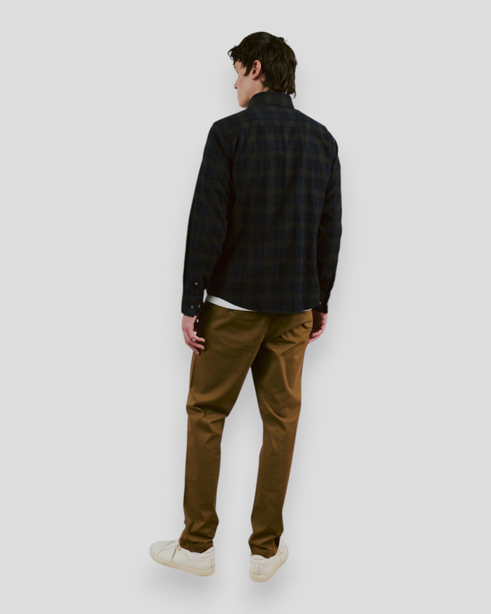 Norodom Casual Modern Fit Shirt - Brown
