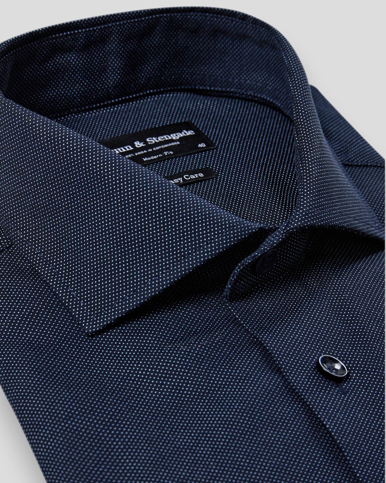 Randy Modern Fit Shirt - Navy