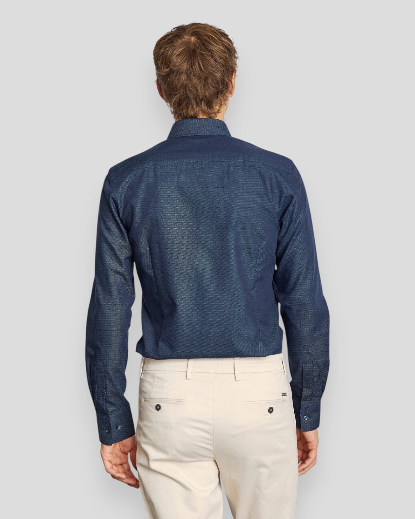Randy Modern Fit Shirt - Navy