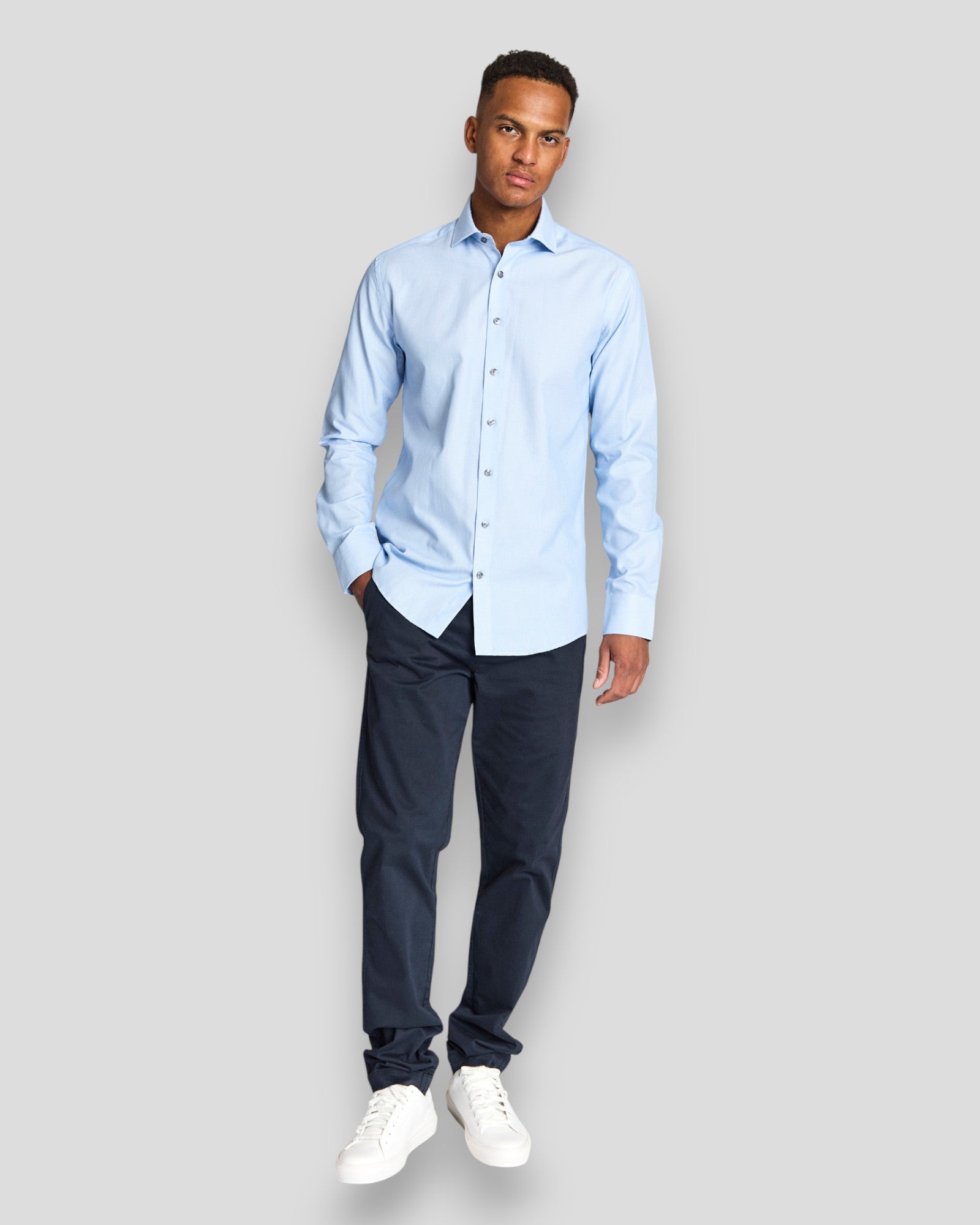 Sliskovic Slim Fit Shirt - Light Blue