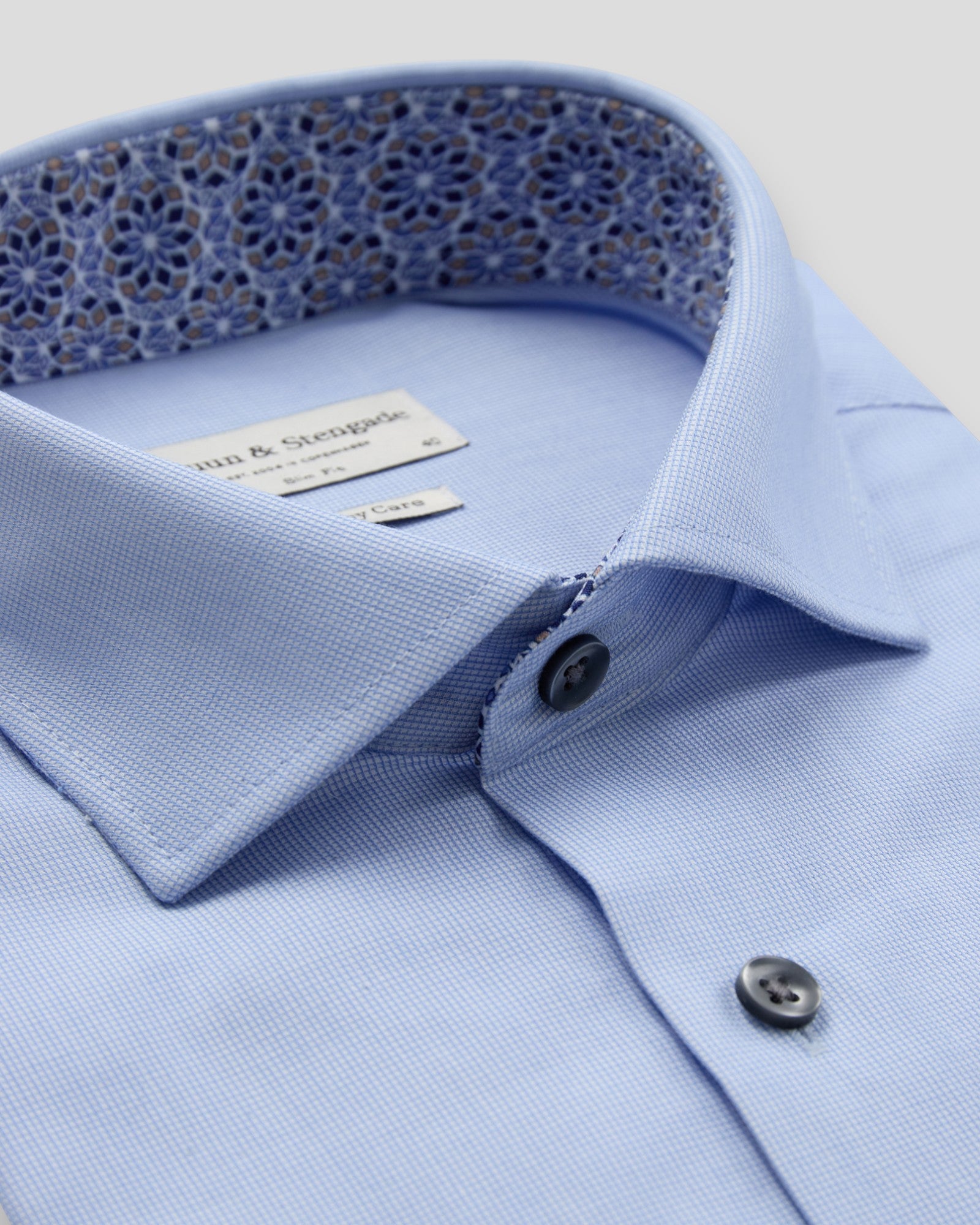 Sliskovic Slim Fit Shirt - Light Blue