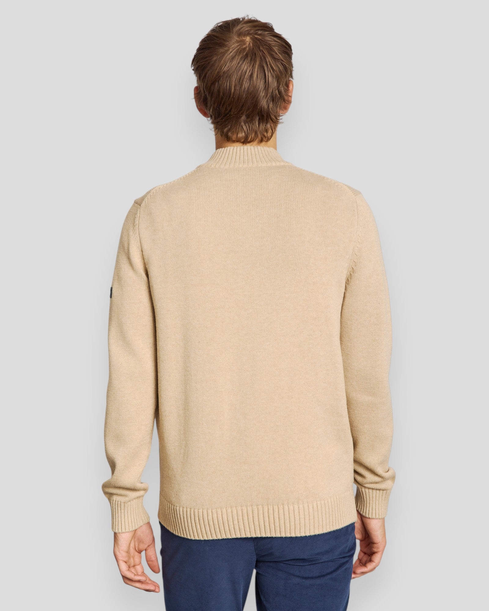 Stian Regular Fit Knitwear - Sand