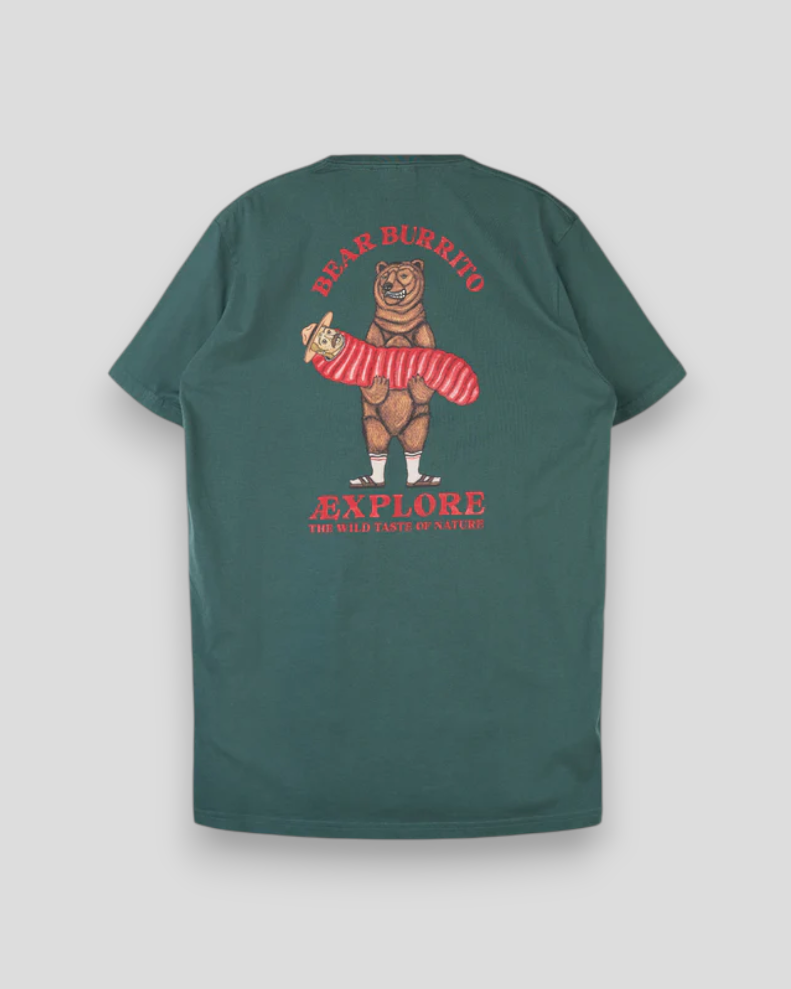Bear Burrito T-Shirt - Green Gables