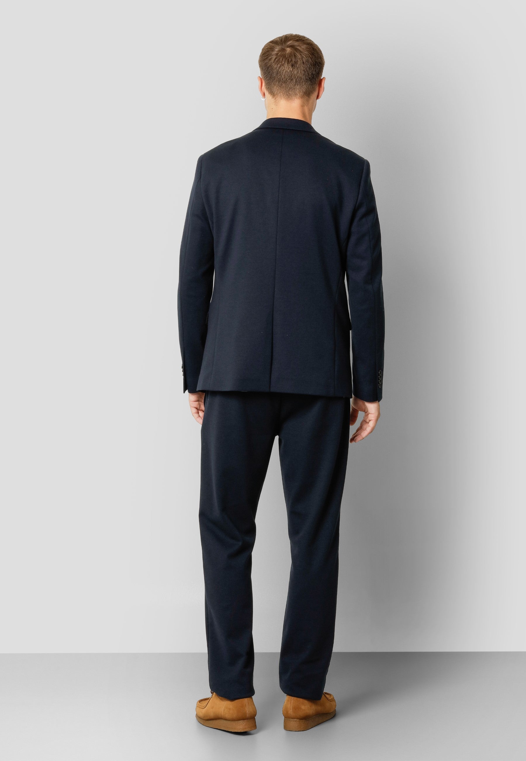 Milano Jersey Pants - Navy