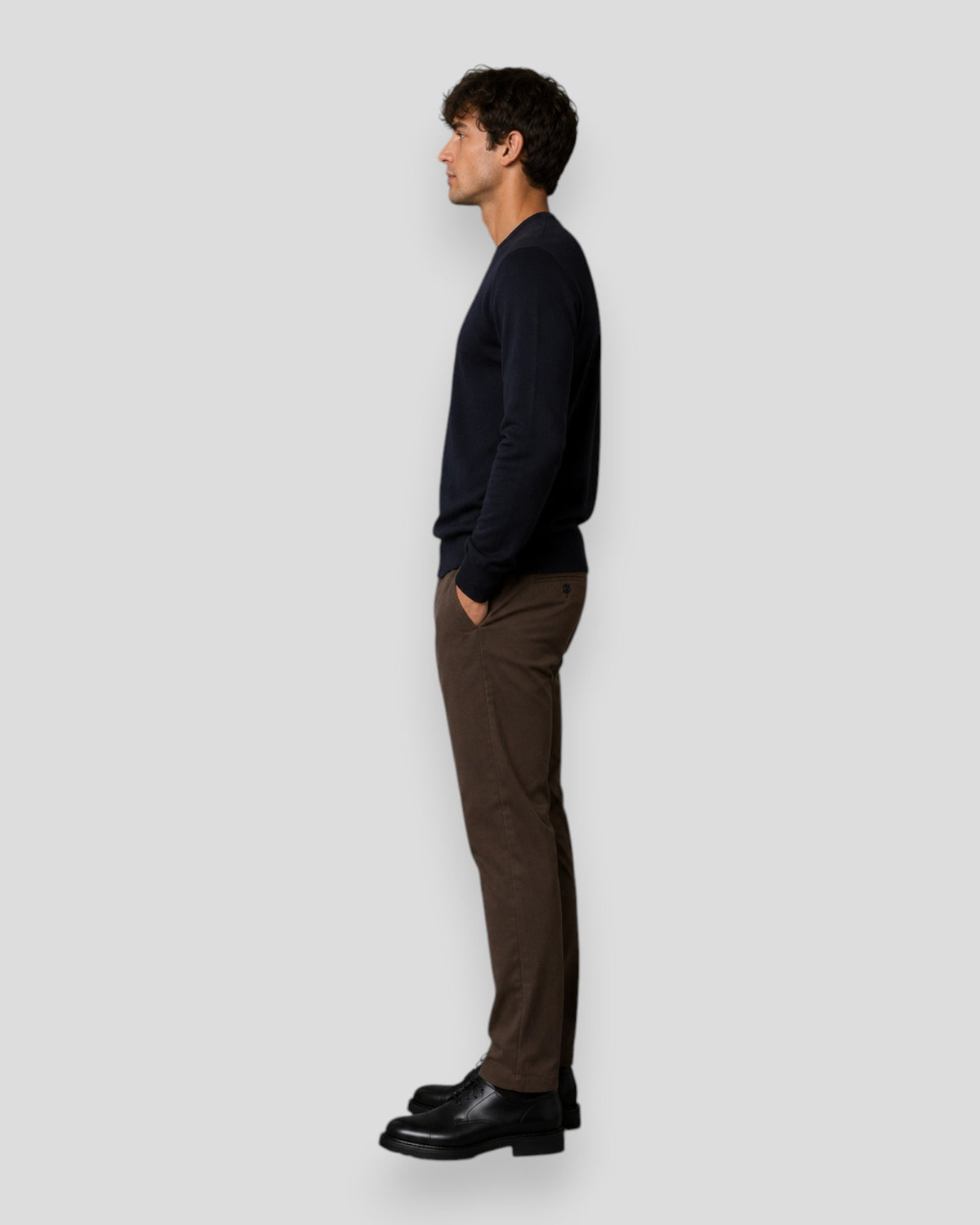 Copenhagen Brendon Jersey Pants - Dark Brown