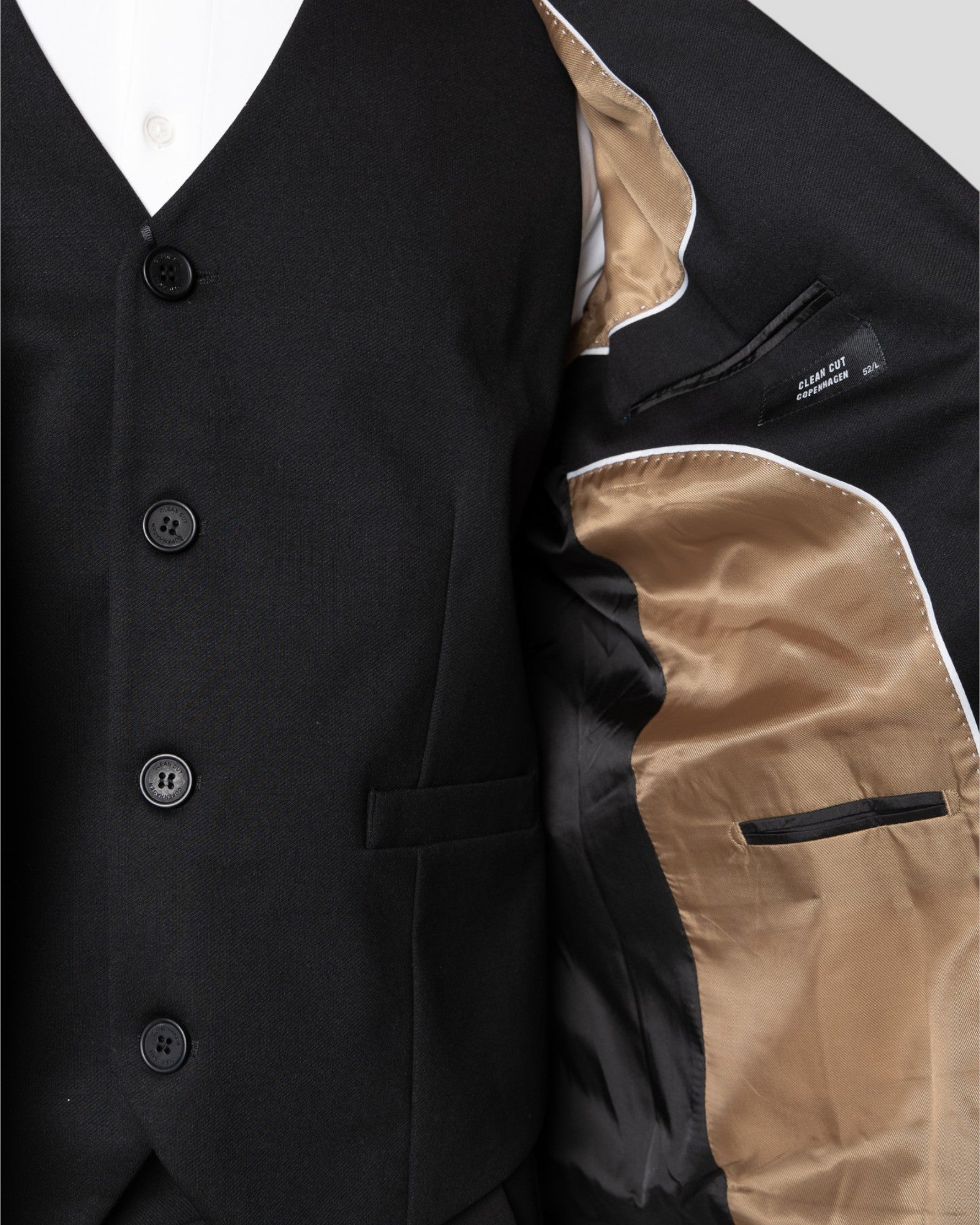 Brendon Jersey Blazer - Black