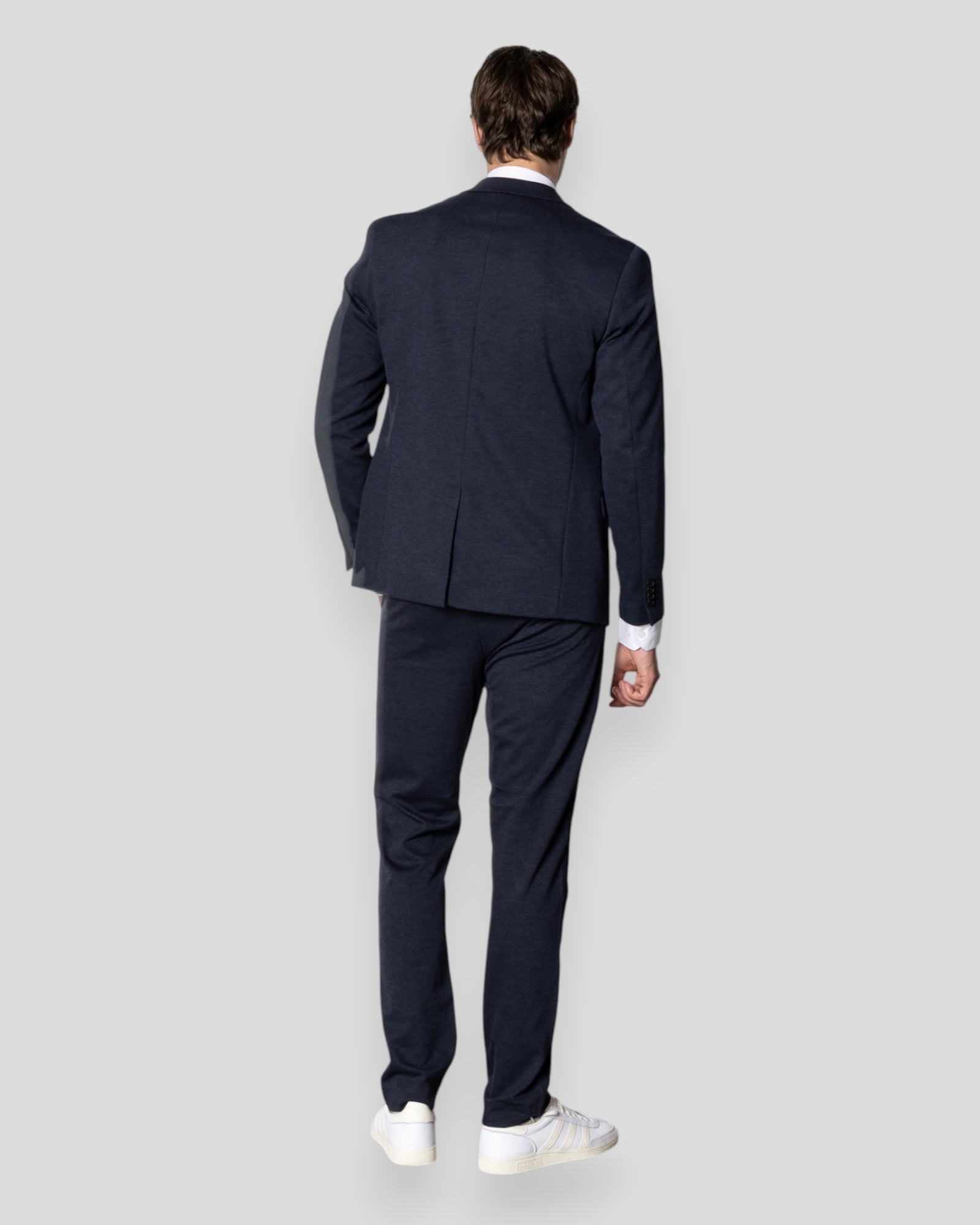 Brendon Jersey Blazer - Navy