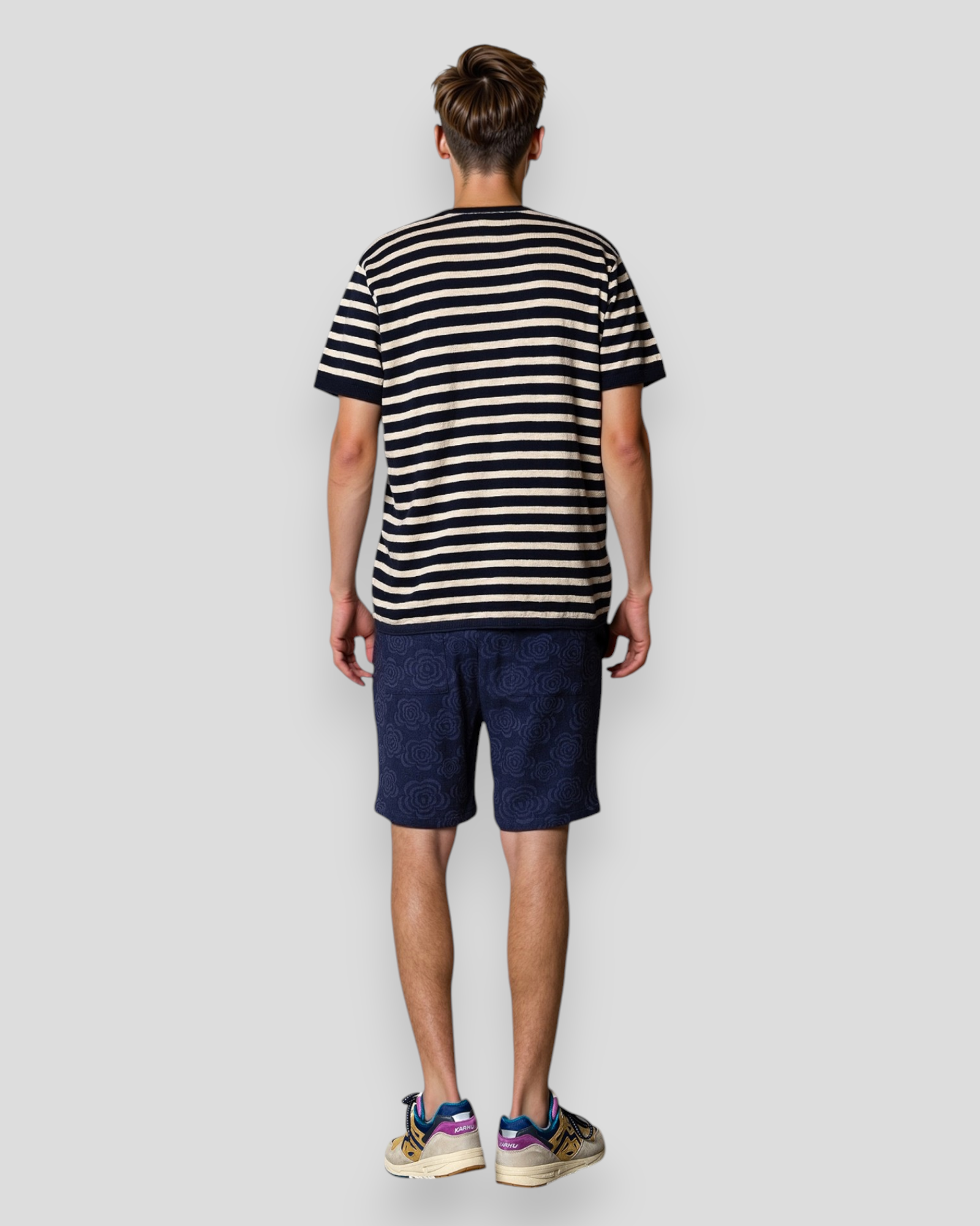 Amsterdam Carter Linen Shorts - Navy