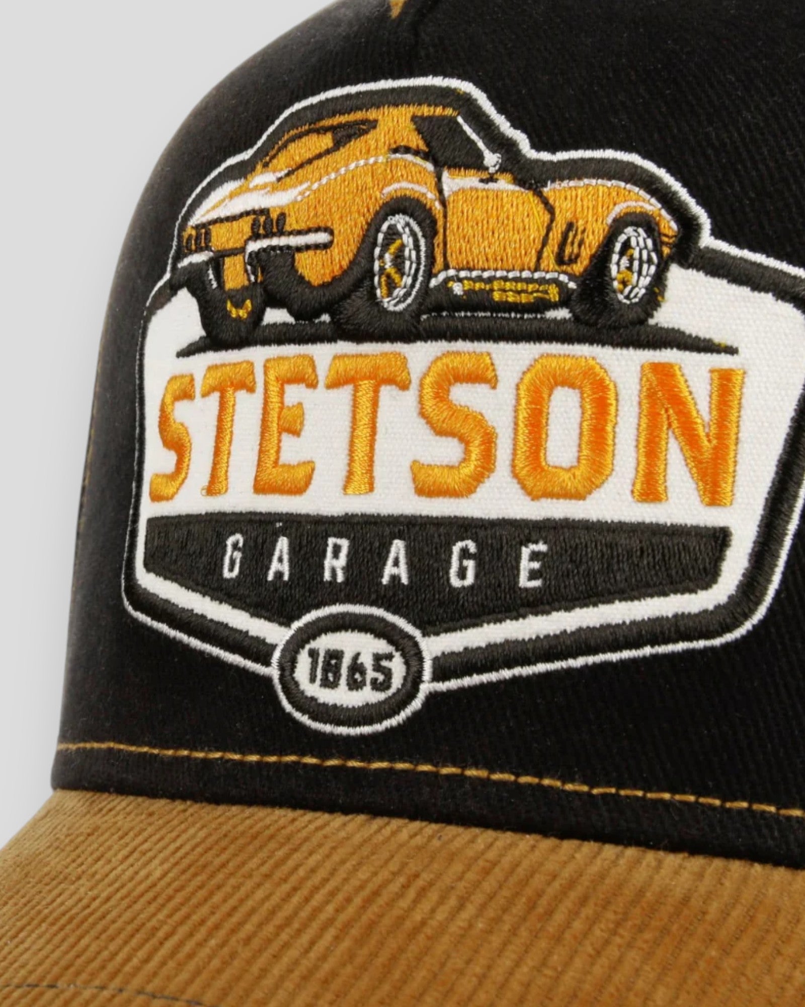 Trucker Cap Stetson Garage - Gold/Black