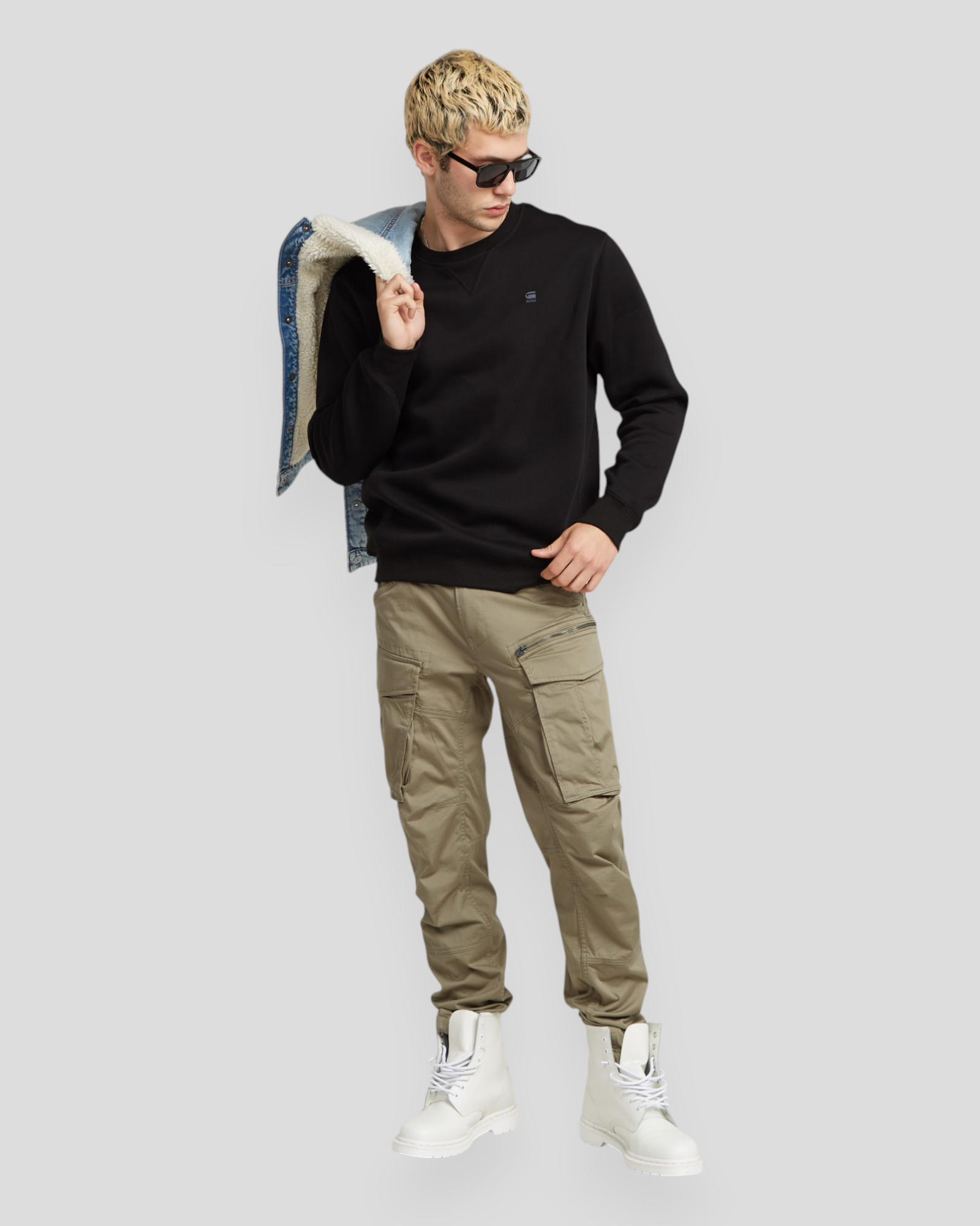 Premium Core R Sweat LS - DK Black