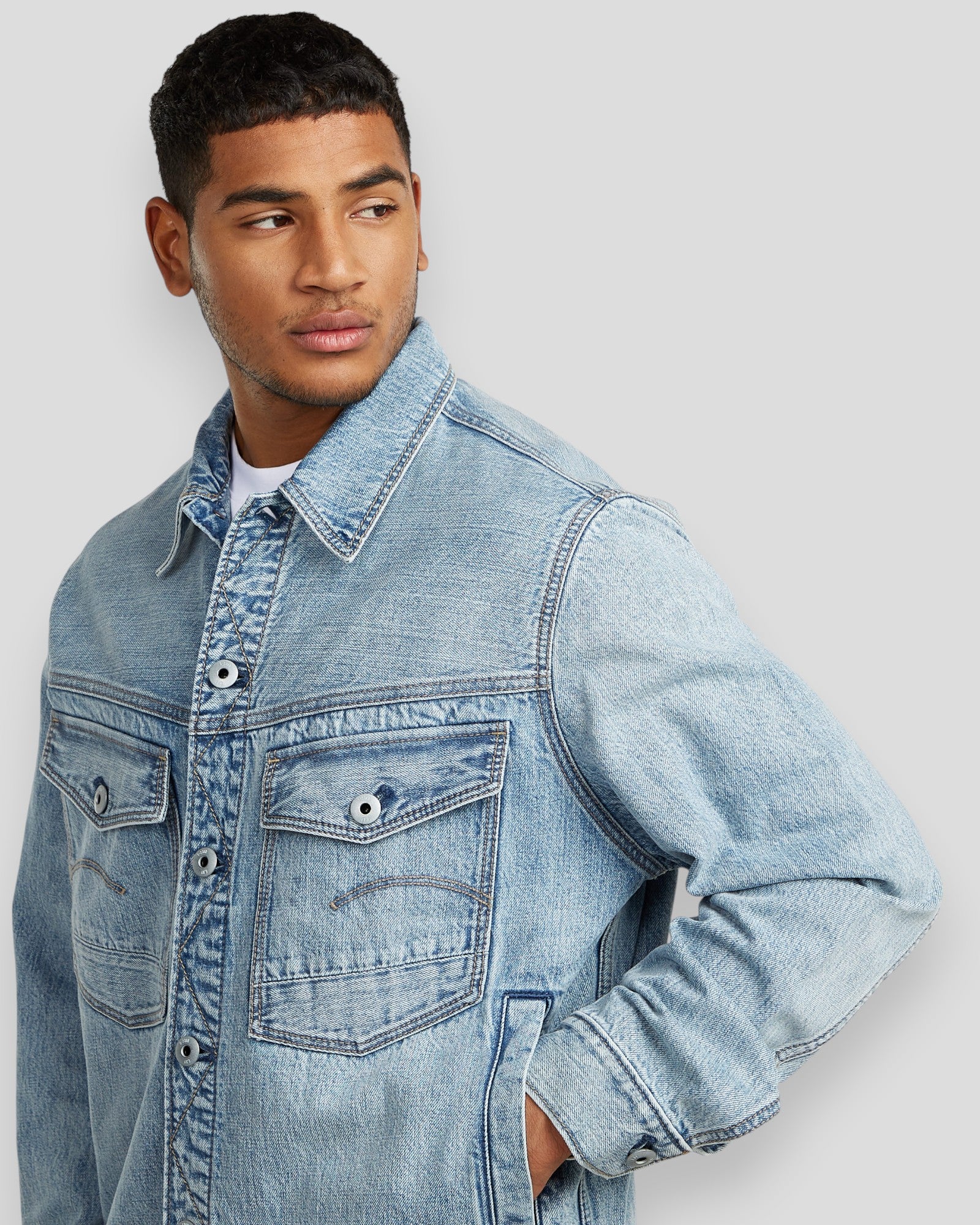 Dakota Jacket - Sun Faded Cloudburst