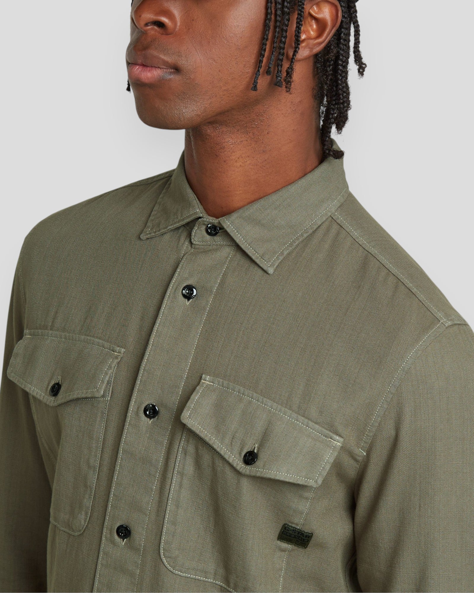 Marine Slim Shirt LS - Shamrock GD