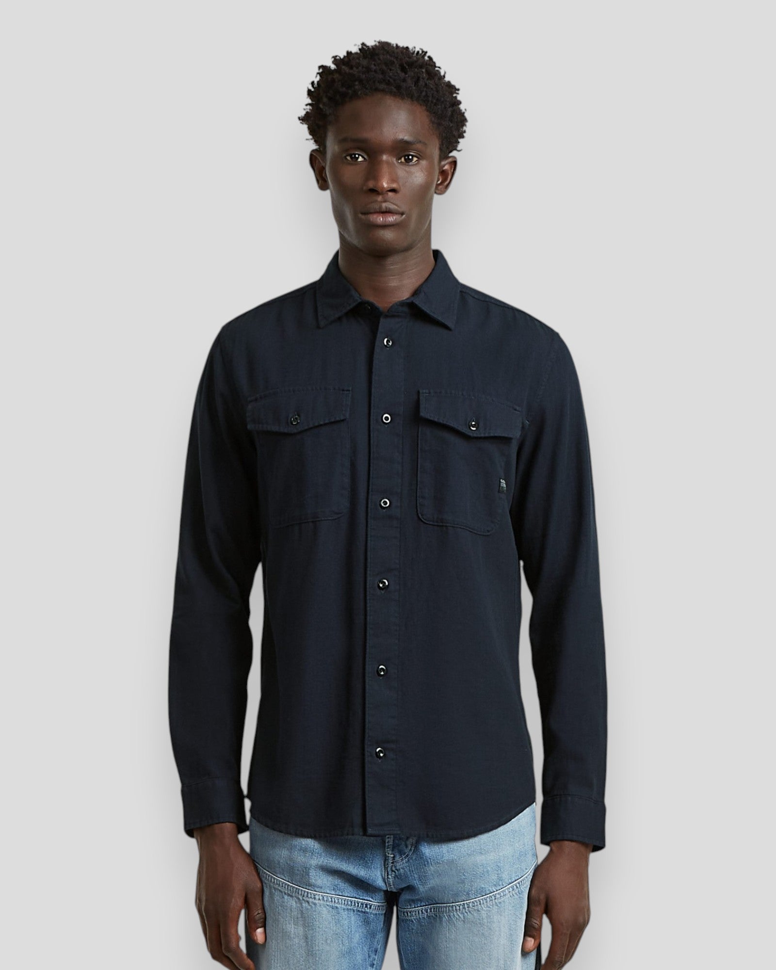Marine Slim Shirt LS - Salute GD