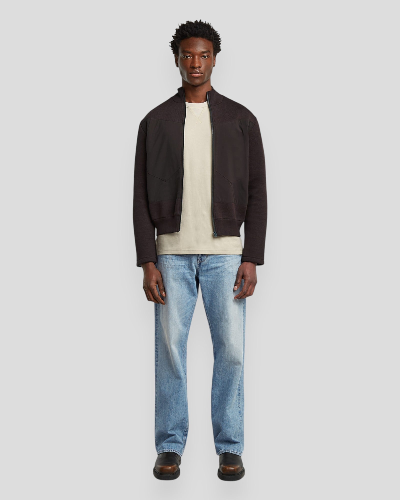 Nifous R Tee LS - Whitebait