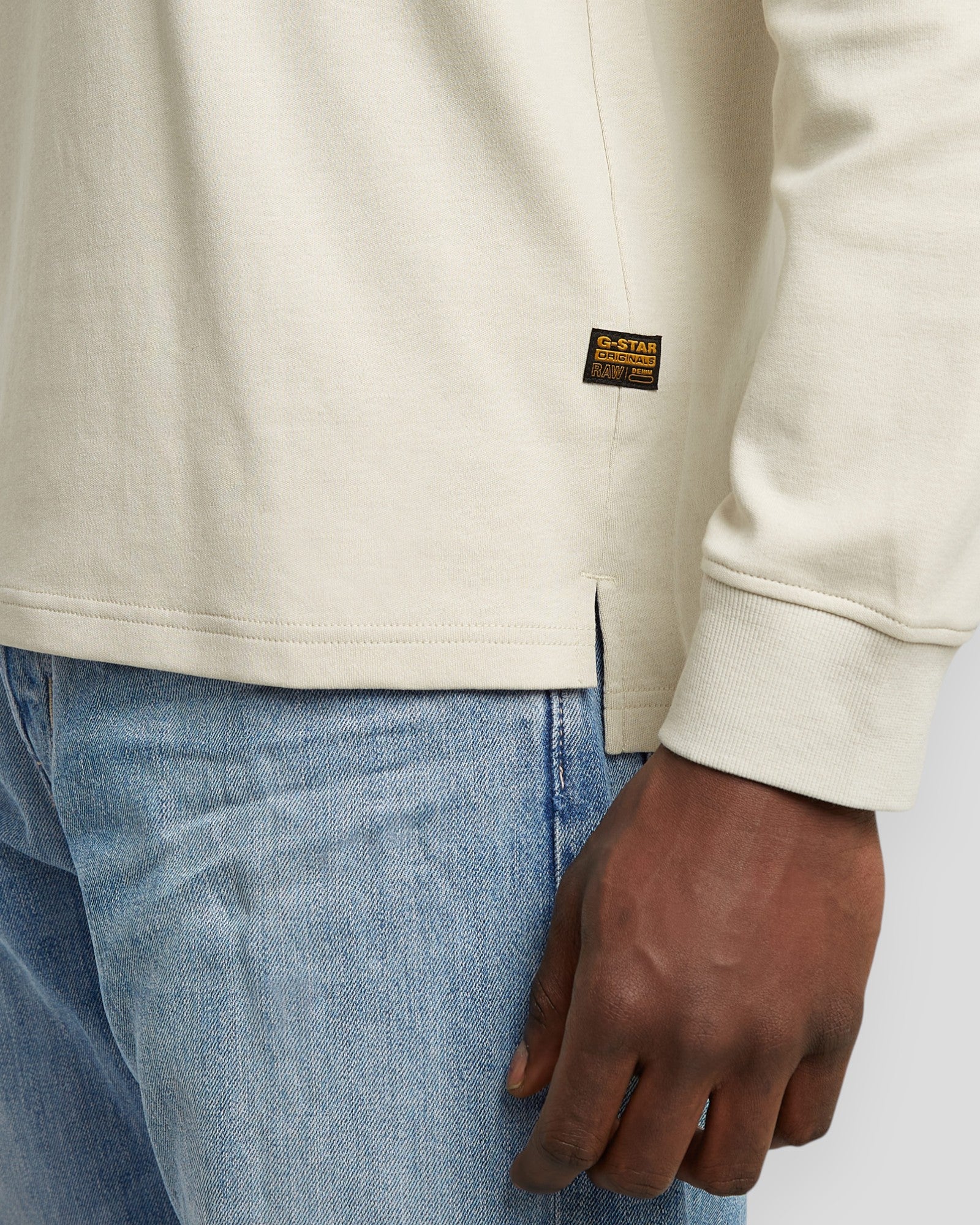 Nifous R Tee LS - Whitebait