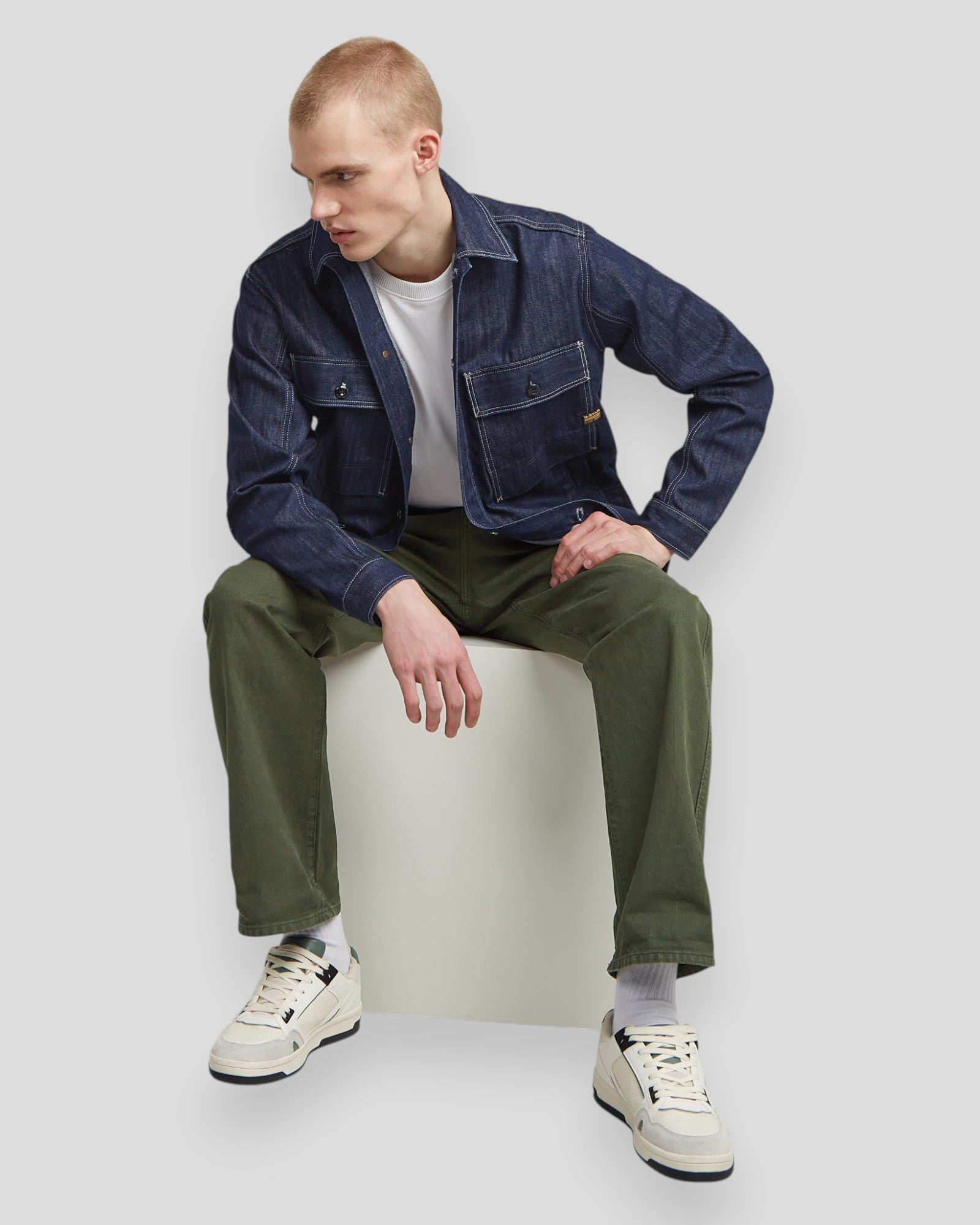 Mosa Overshirt - Stay Raw Denim