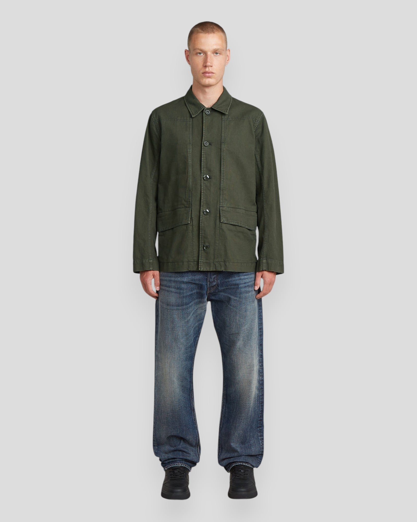 4 PKT Overshirt - Asfalt GD