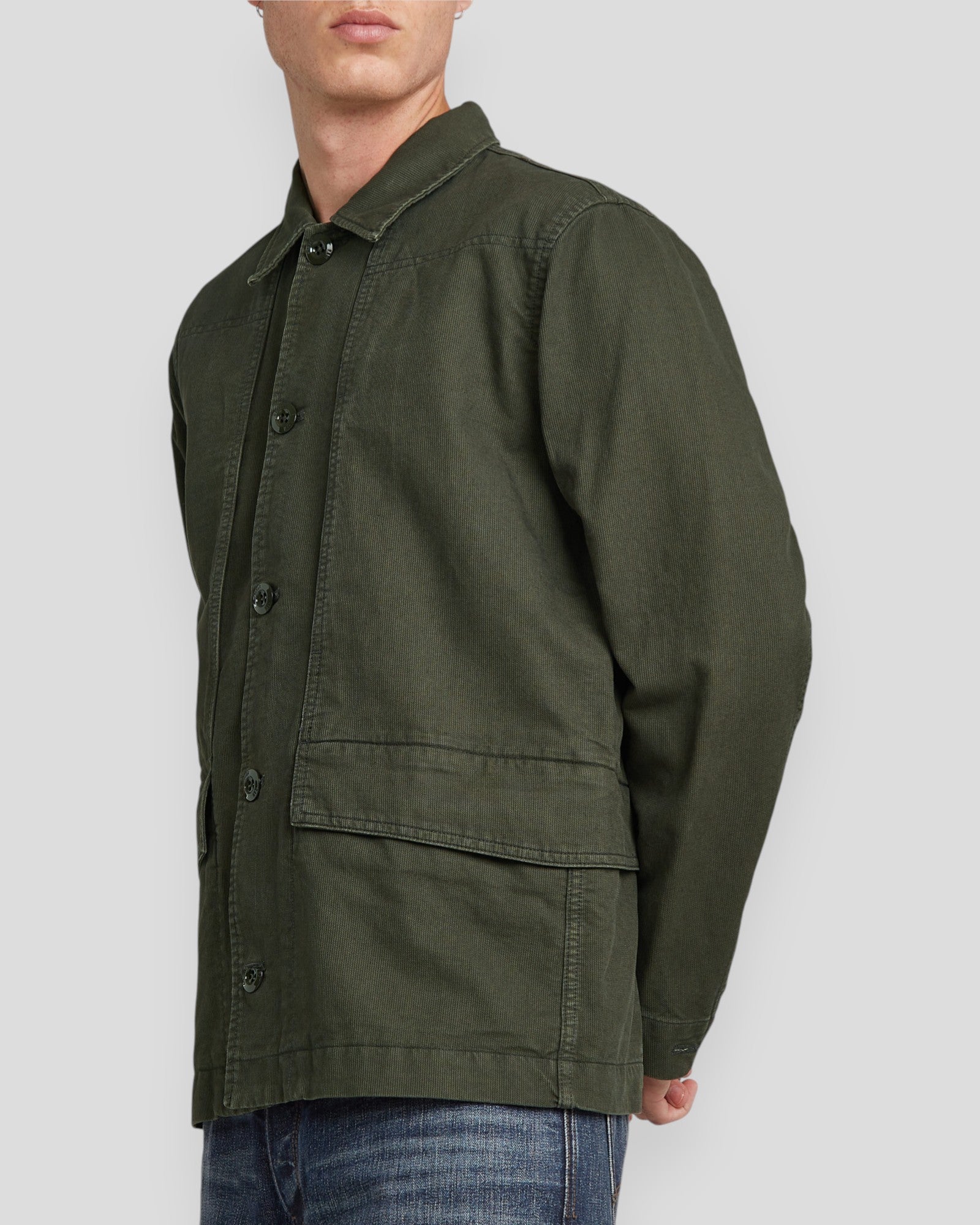 4 PKT Overshirt - Asfalt GD