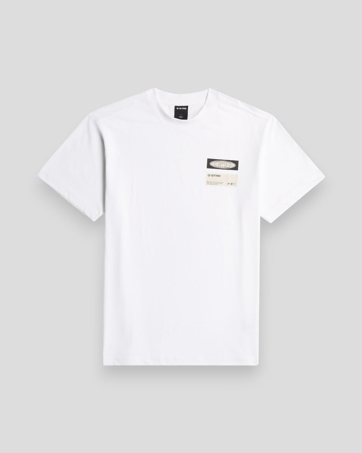 Box Globe GR R Tee - White