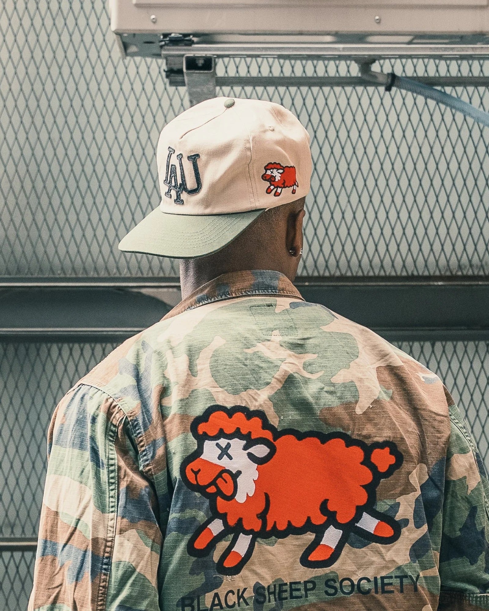 Grisk X Lau Lau Cap - Sand/Green