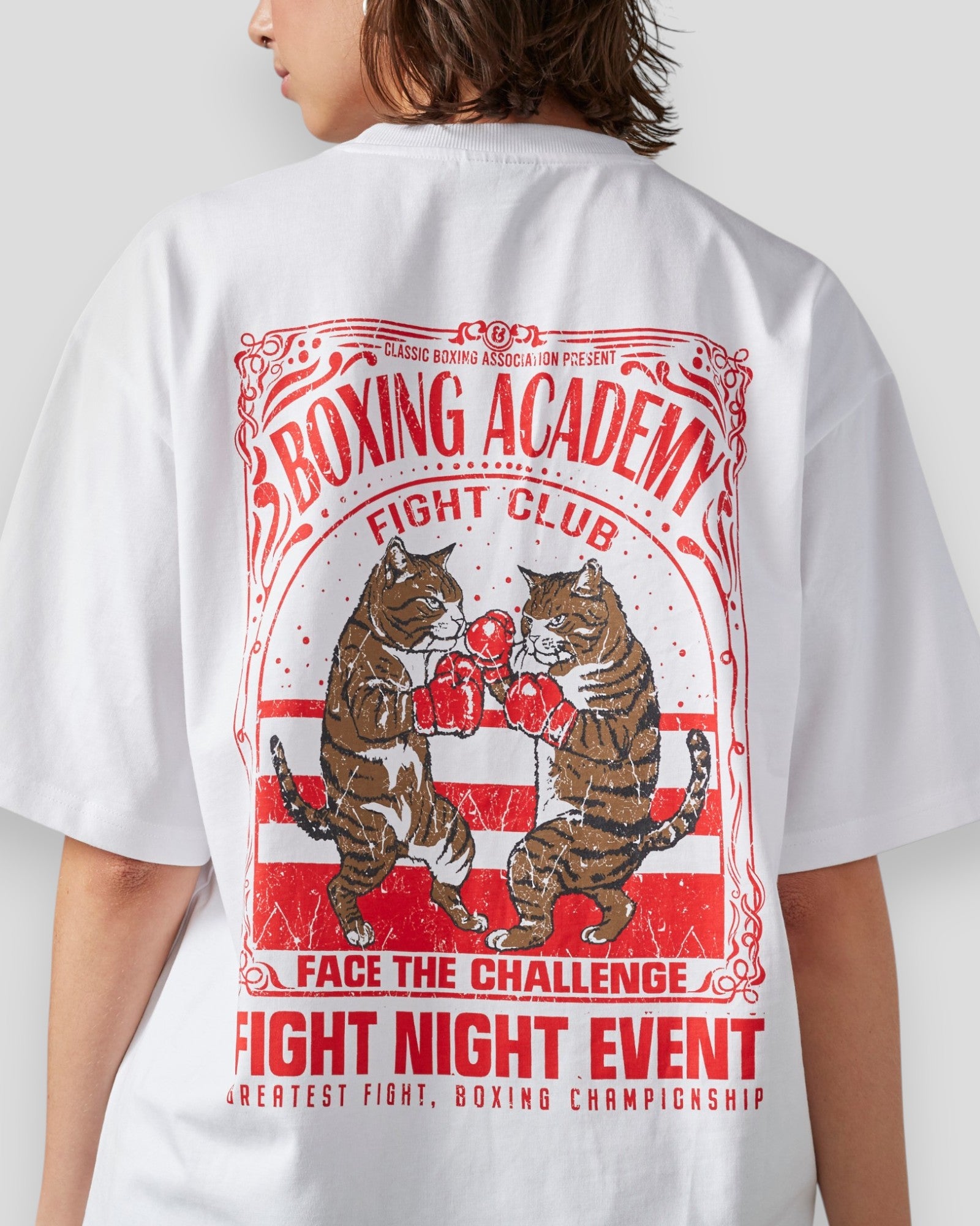 White Everlast Phase Tee, a casual men's T-shirt with a classic fit and crew neckline, displayed on a neutral background.