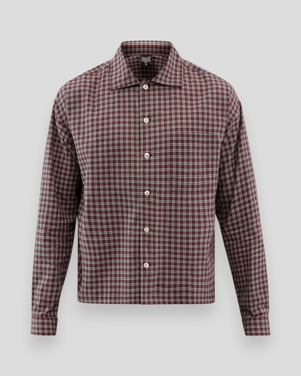 Boxy Shirt LS - Cowhide Check