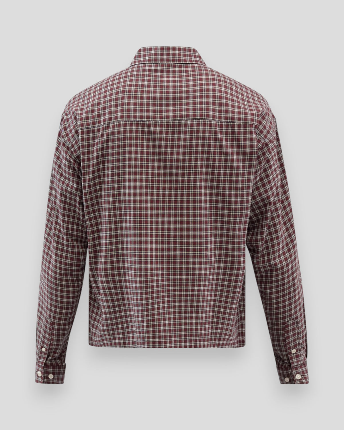 Boxy Shirt LS - Cowhide Check