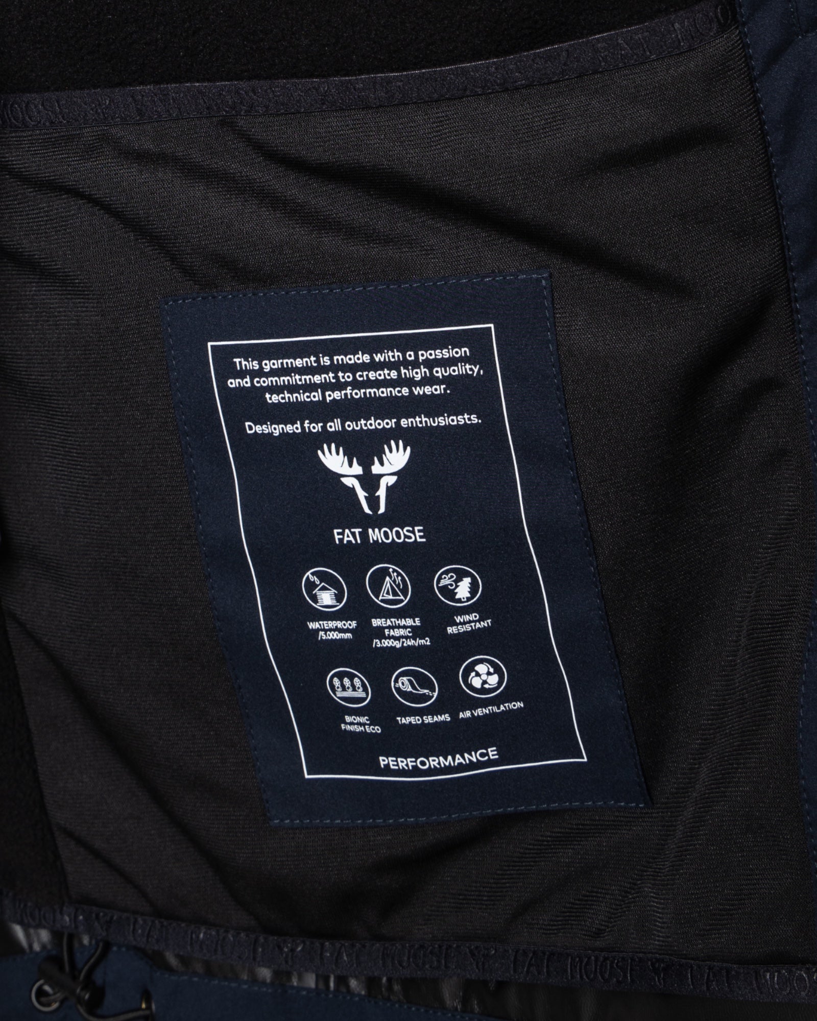 Sky Shell Winter Jacket - Black