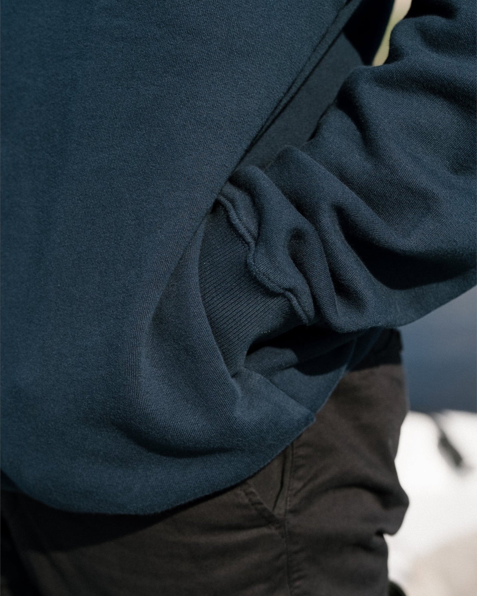 Red Maxi Hoodie - Blueberry