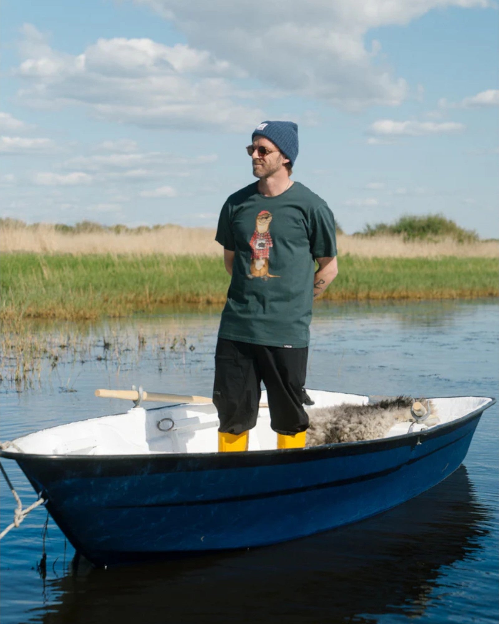An Otter Coffee Tee - Green Gables