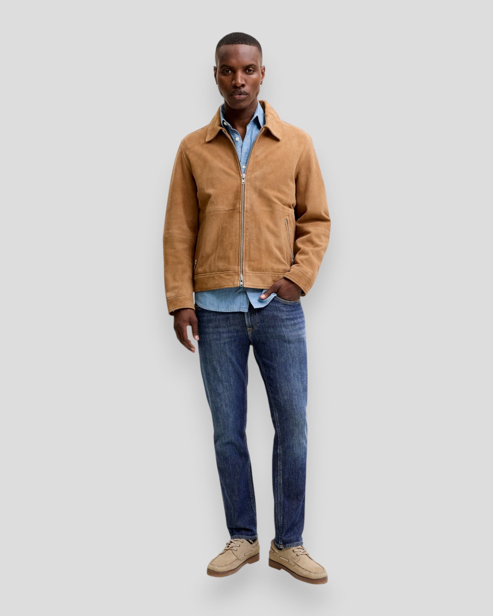 Clark Original AM 414 Jeans - Blue Denim