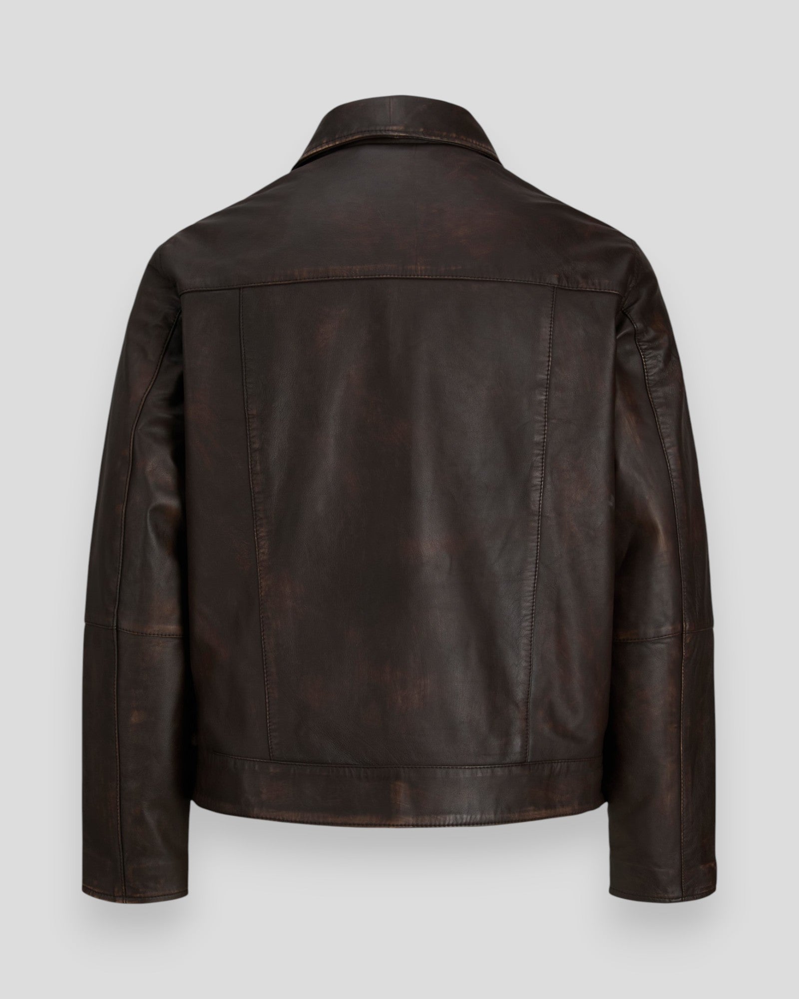 Atocha Originals Leather Jacket - Choolate Brown