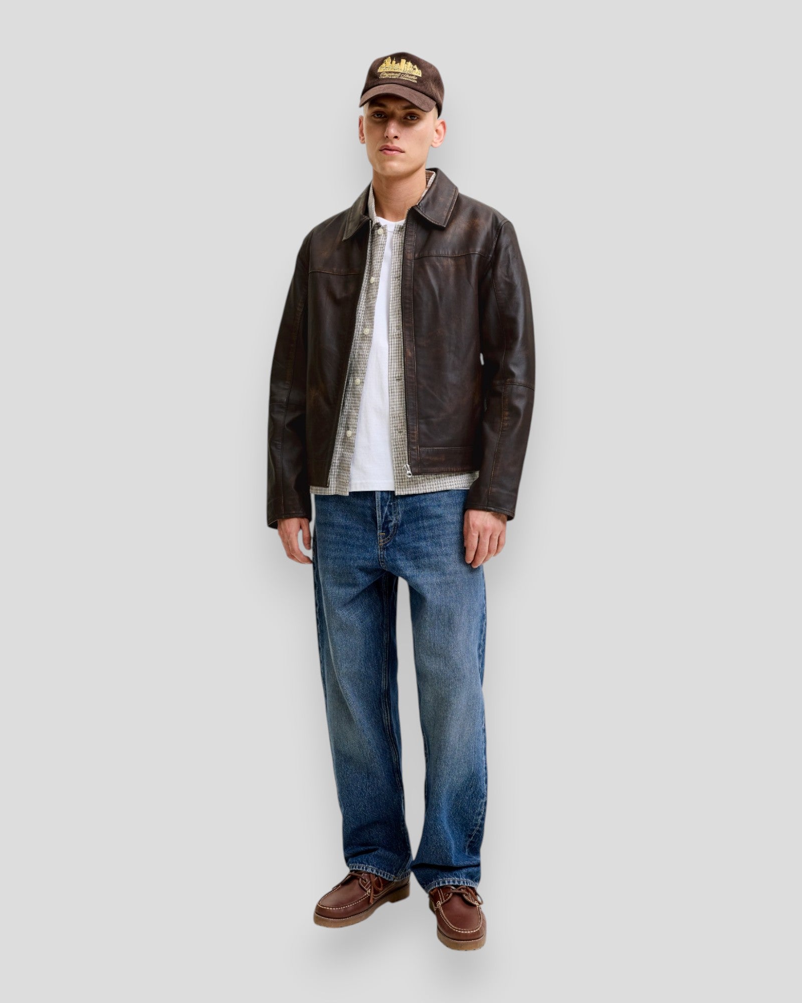 Atocha Originals Leather Jacket - Choolate Brown