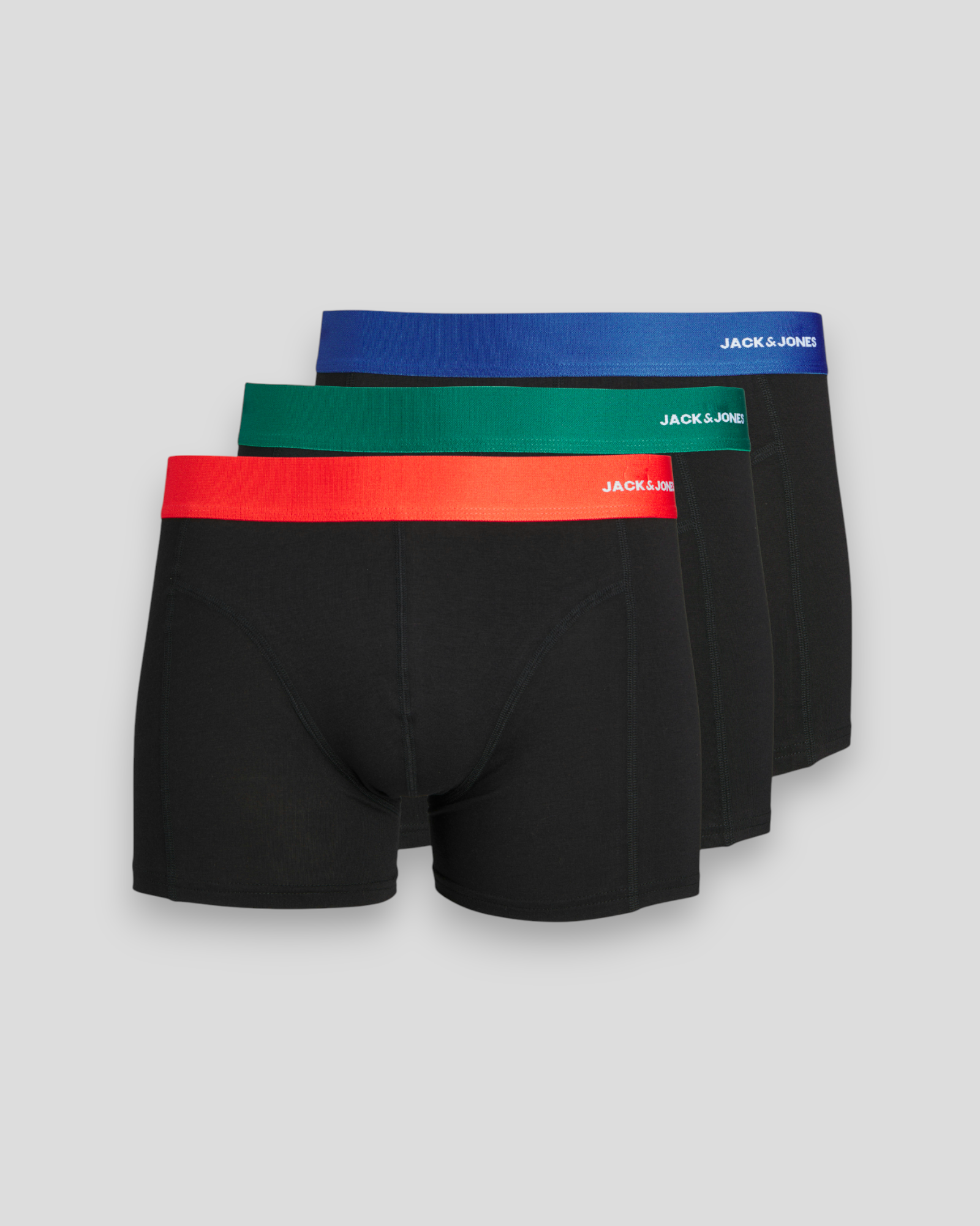 Lucas Bamboo Trunks 3 Pack - Black