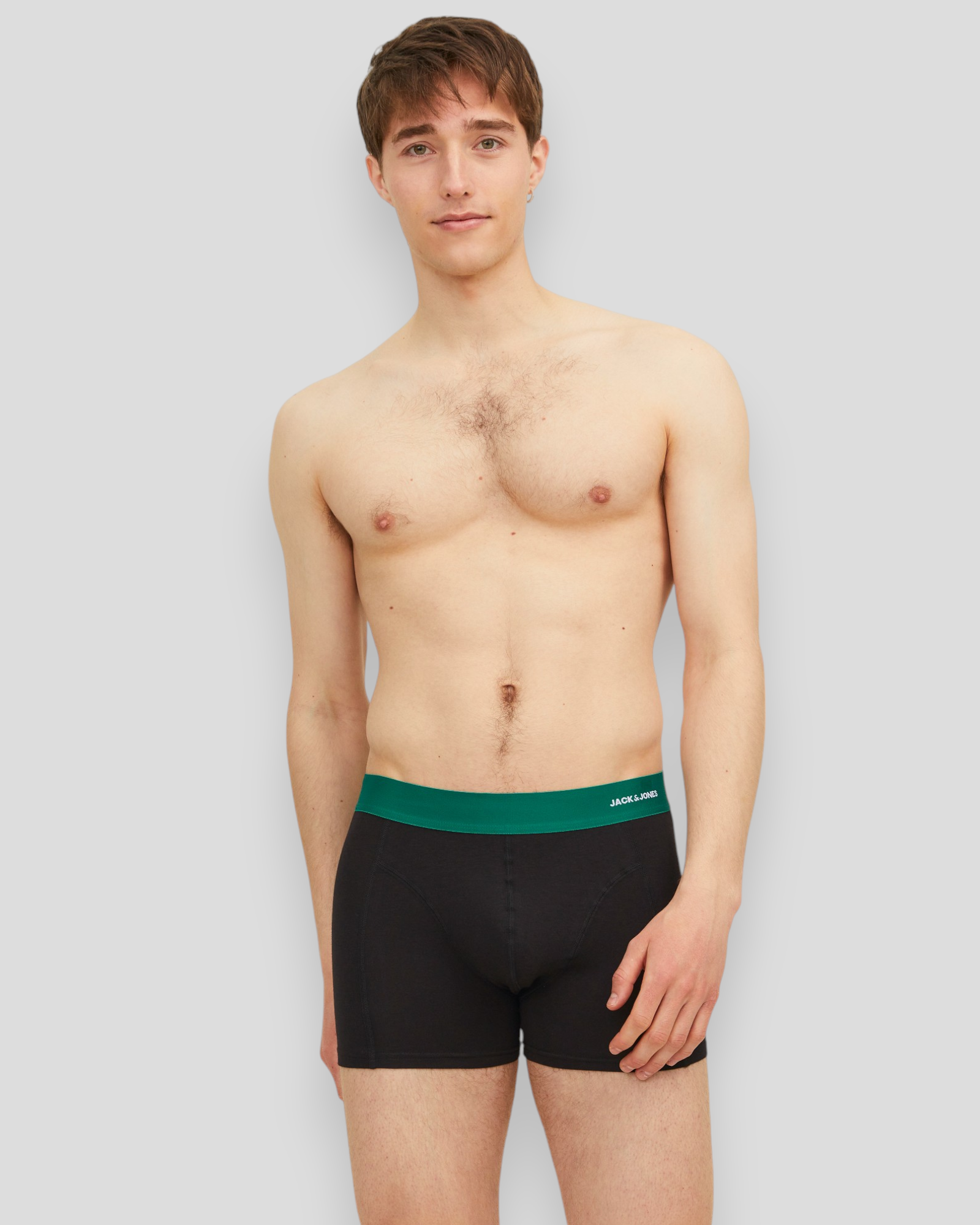 Lucas Bamboo Trunks 3 Pack - Black