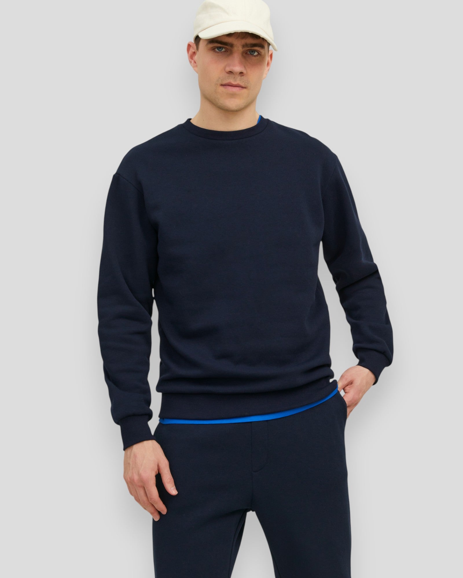 Bradley Sweat Crew - Navy Blazer
