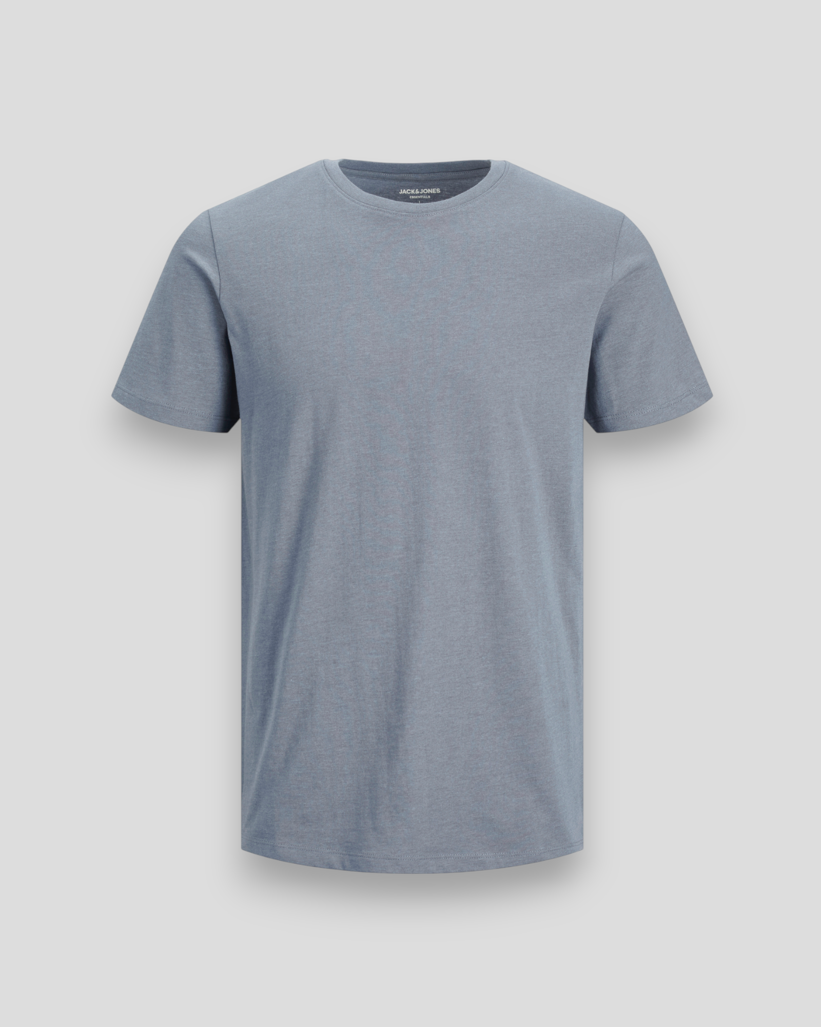 Organic Melange Tee SS O-Neck - Flint Stone Melange