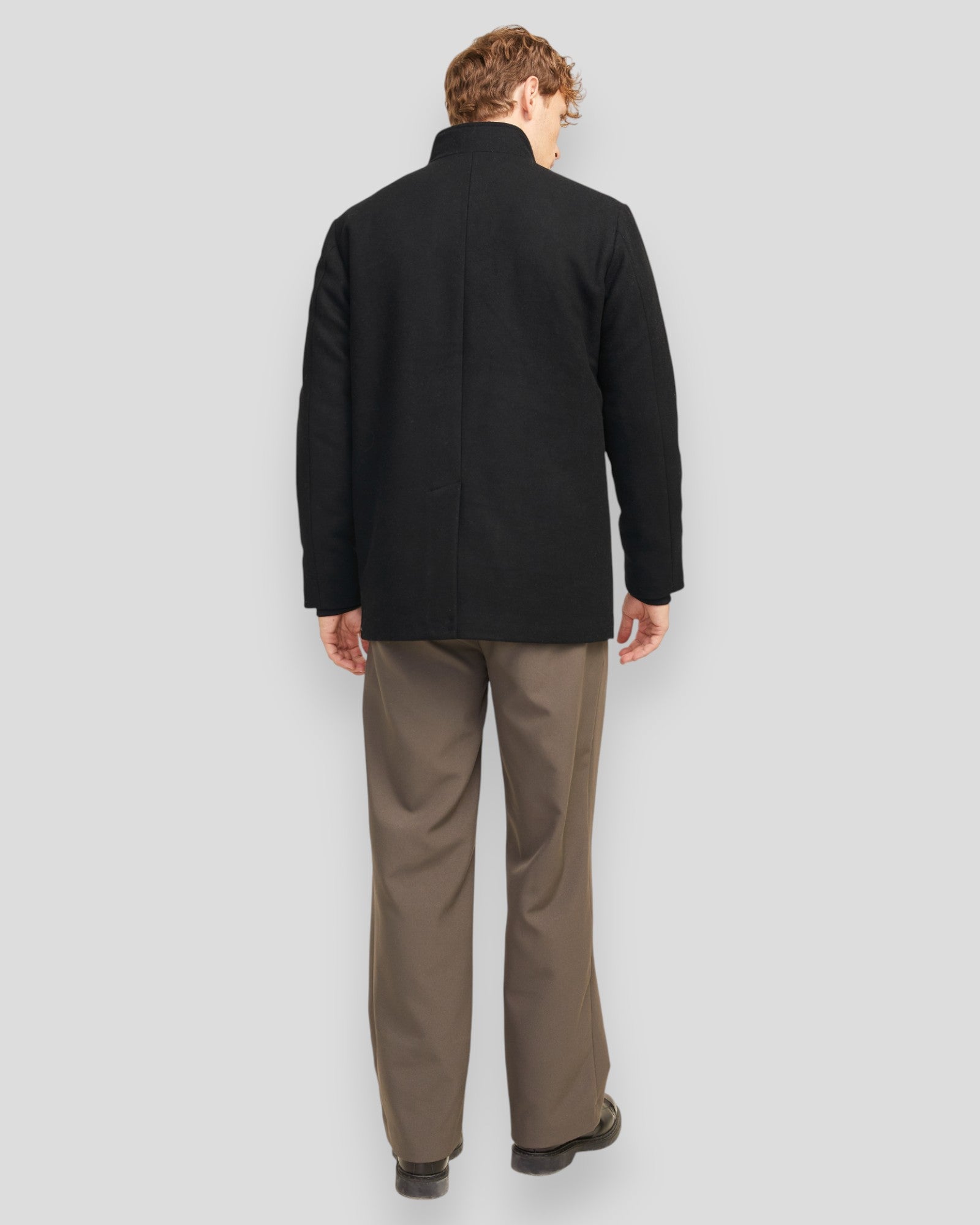 Harrison Wool Blend Jacket - Black