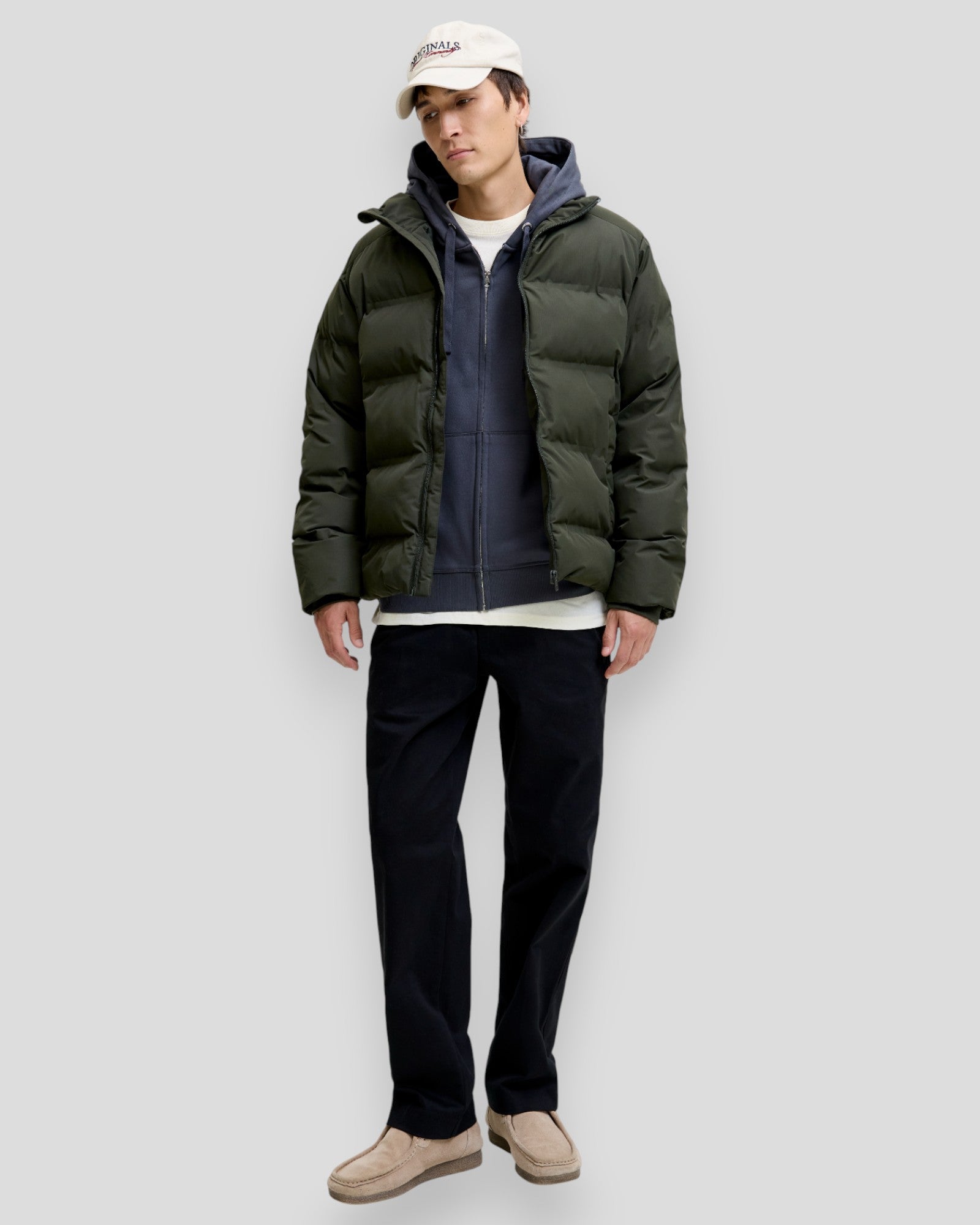 Soho Puffer Collar Jacket - Rosin