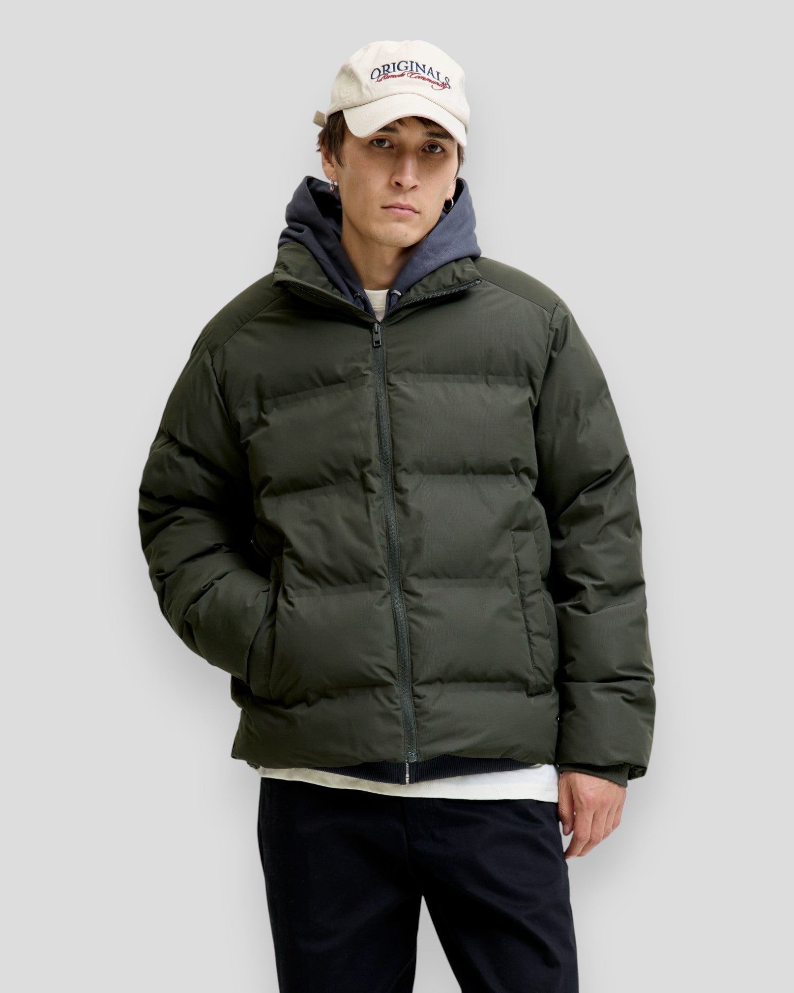 Soho Puffer Collar Jacket - Rosin