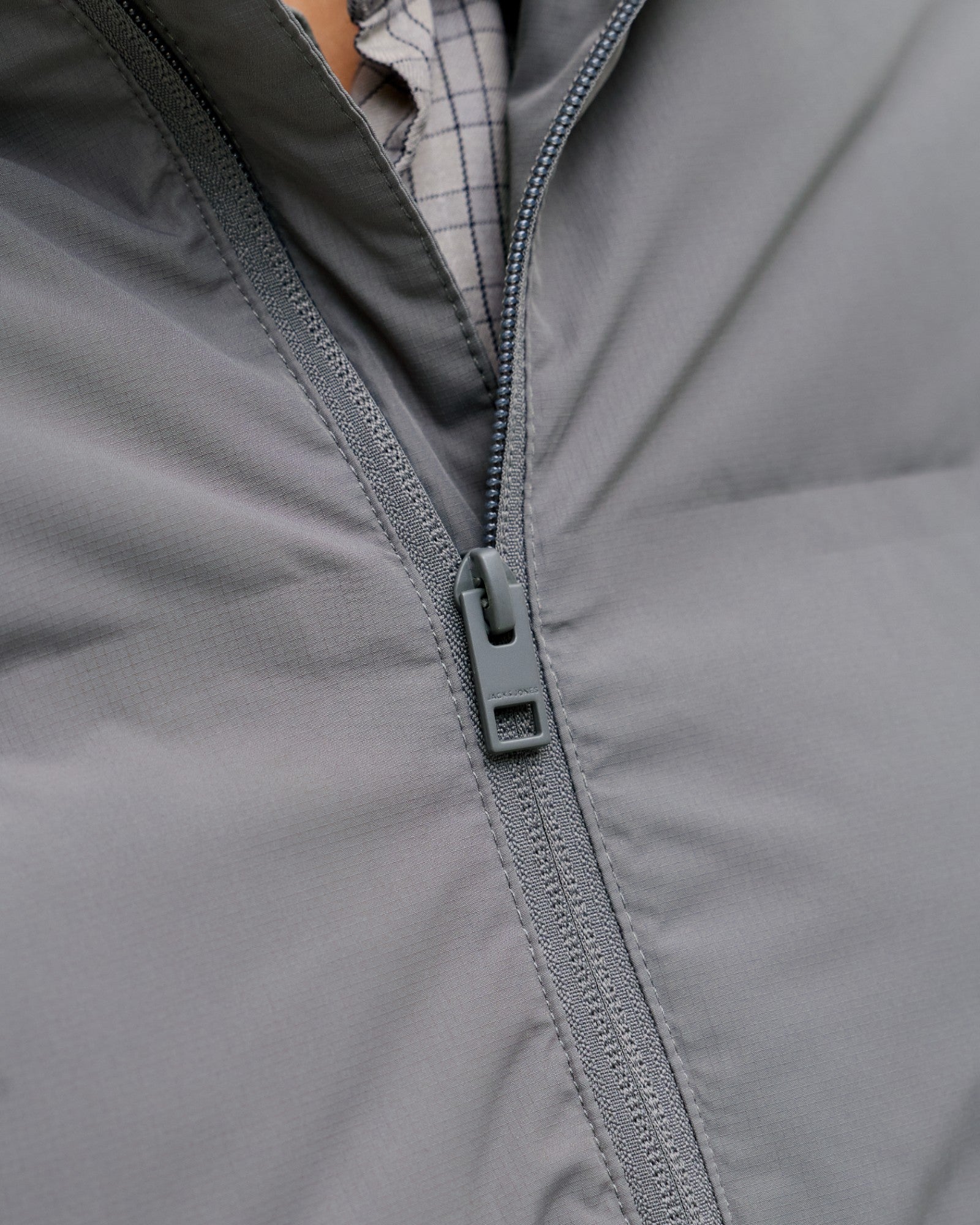 Soho Puffer Collar Jacket - Castlerock