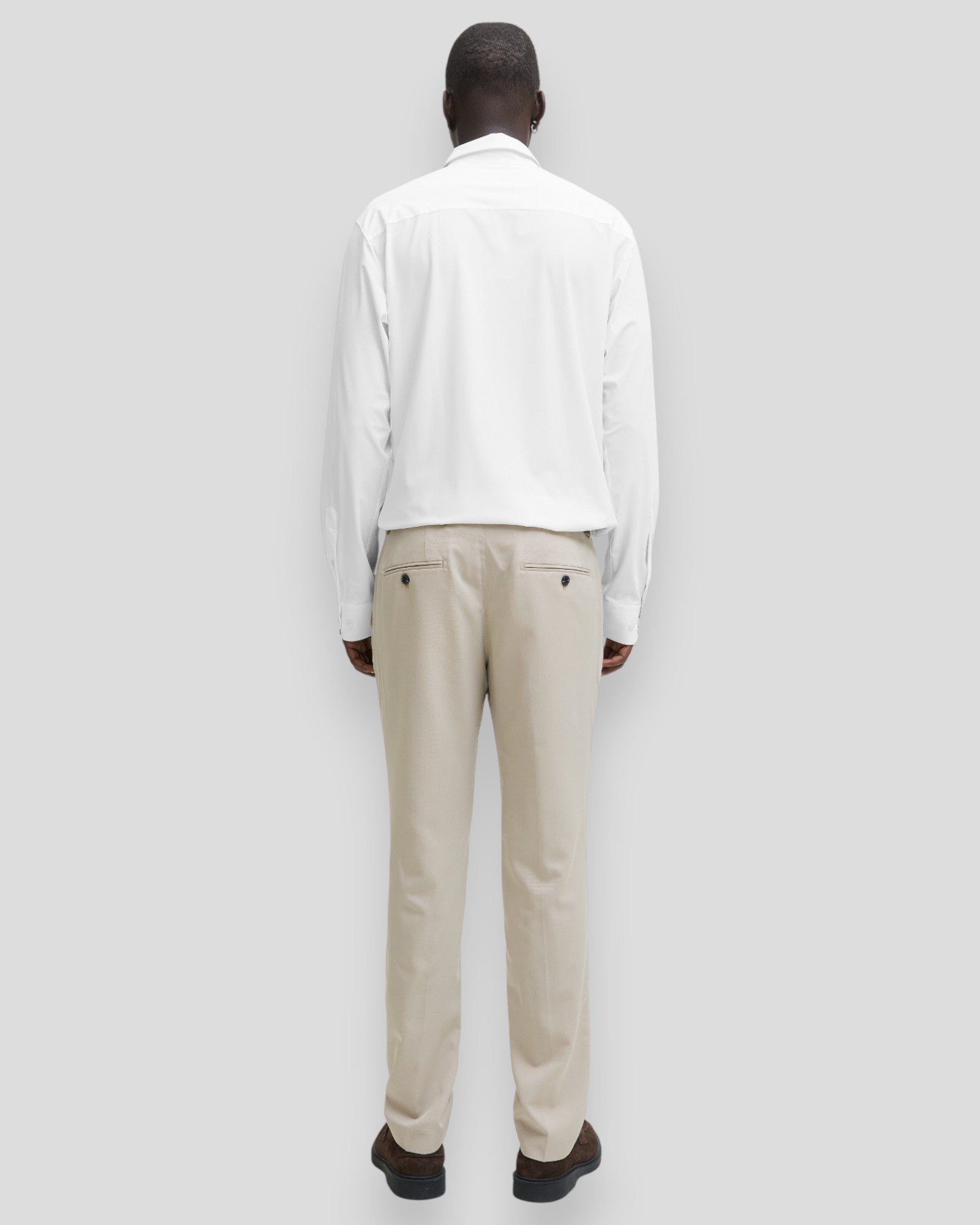 Active Stretch LS Shirt - White