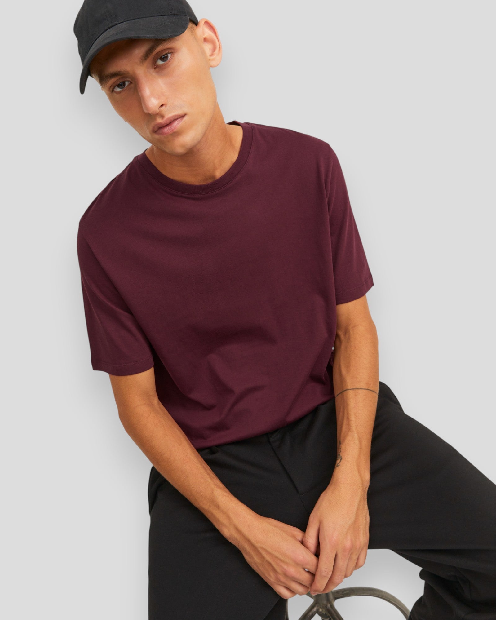 Organic Basic Tee SS O-Neck - Port Royale