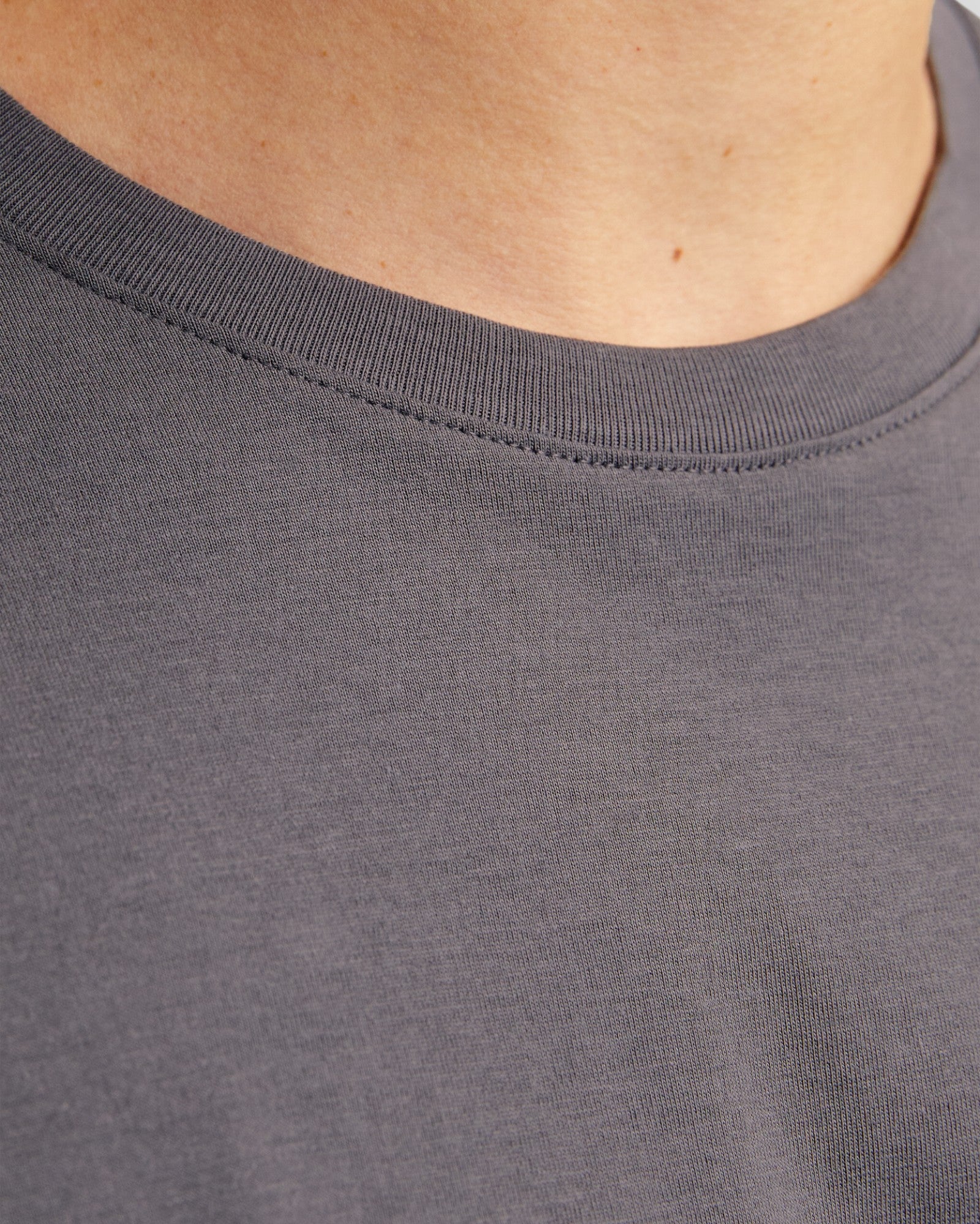 Organic Basic Tee SS O-Neck - Castlerock
