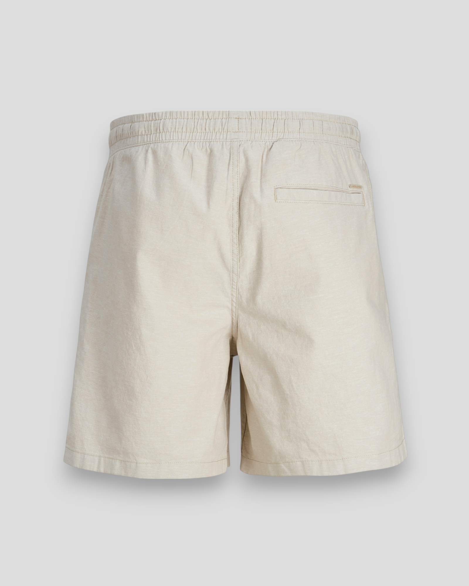 Jaiden Summer Jogger Linen Shorts - Crockery/Melange