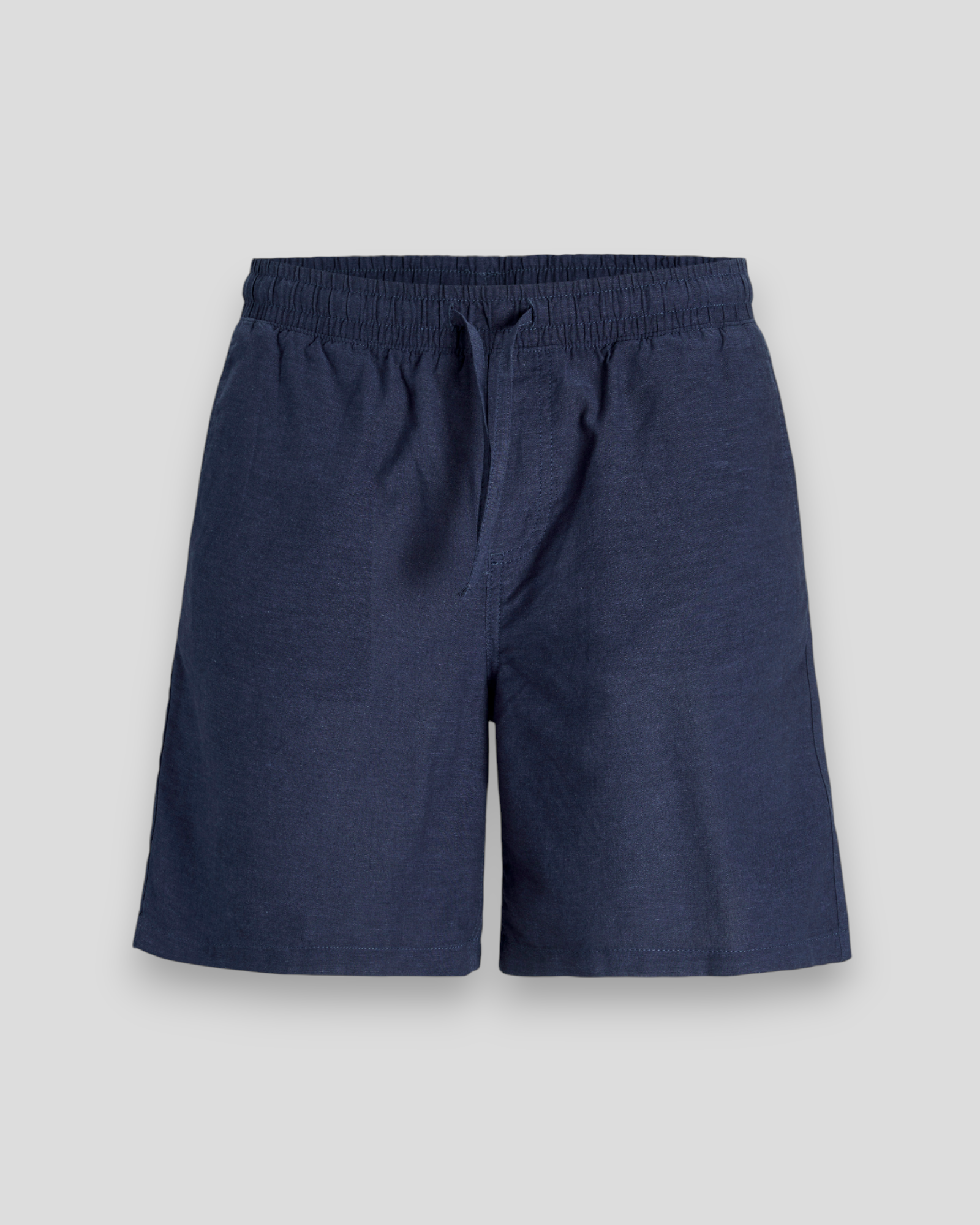 Jaiden Summer Jogger Linen Shorts - Night Sky
