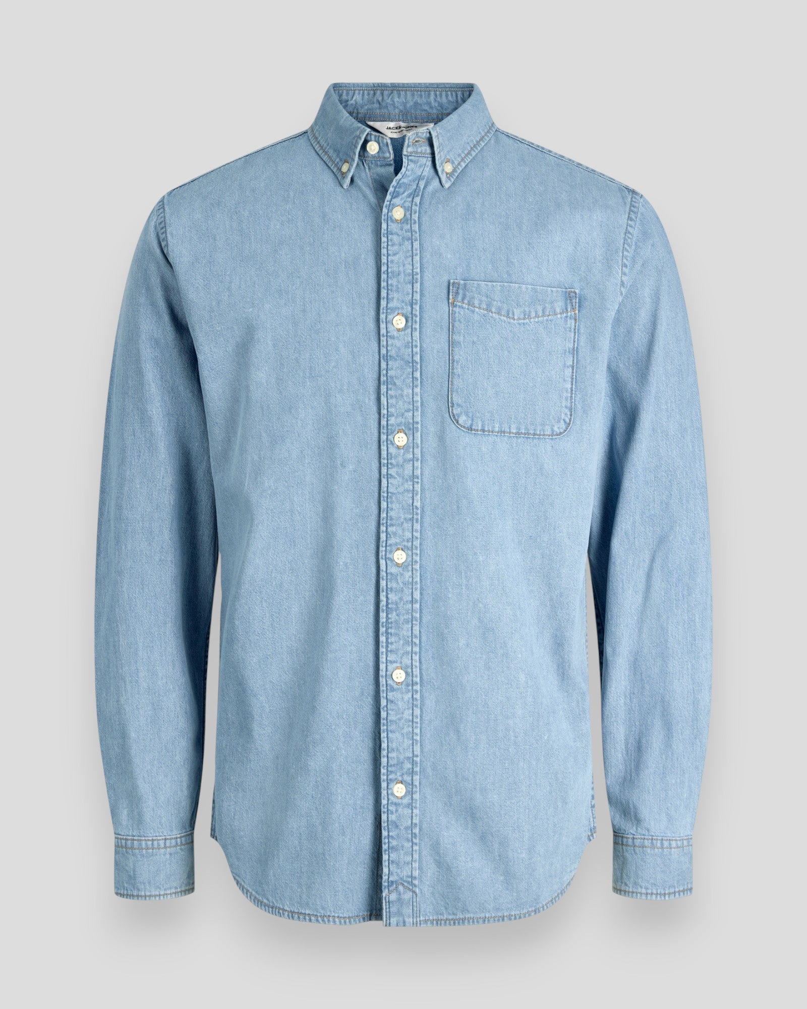 Brook Oxford Shirt 990 - Blue Denim/Blue Tint