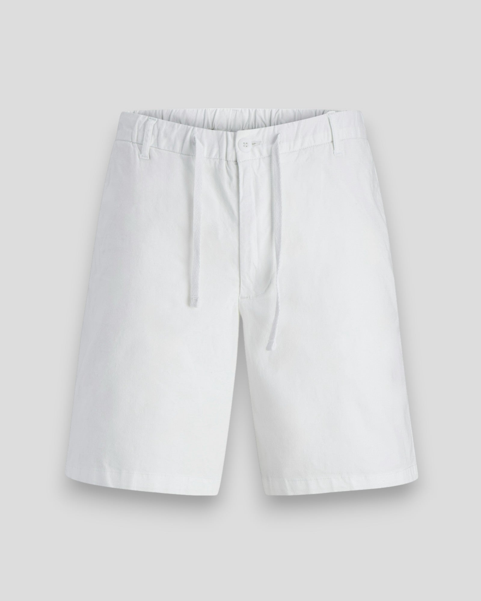 Jaiden Hybrid Jogger Shorts - White