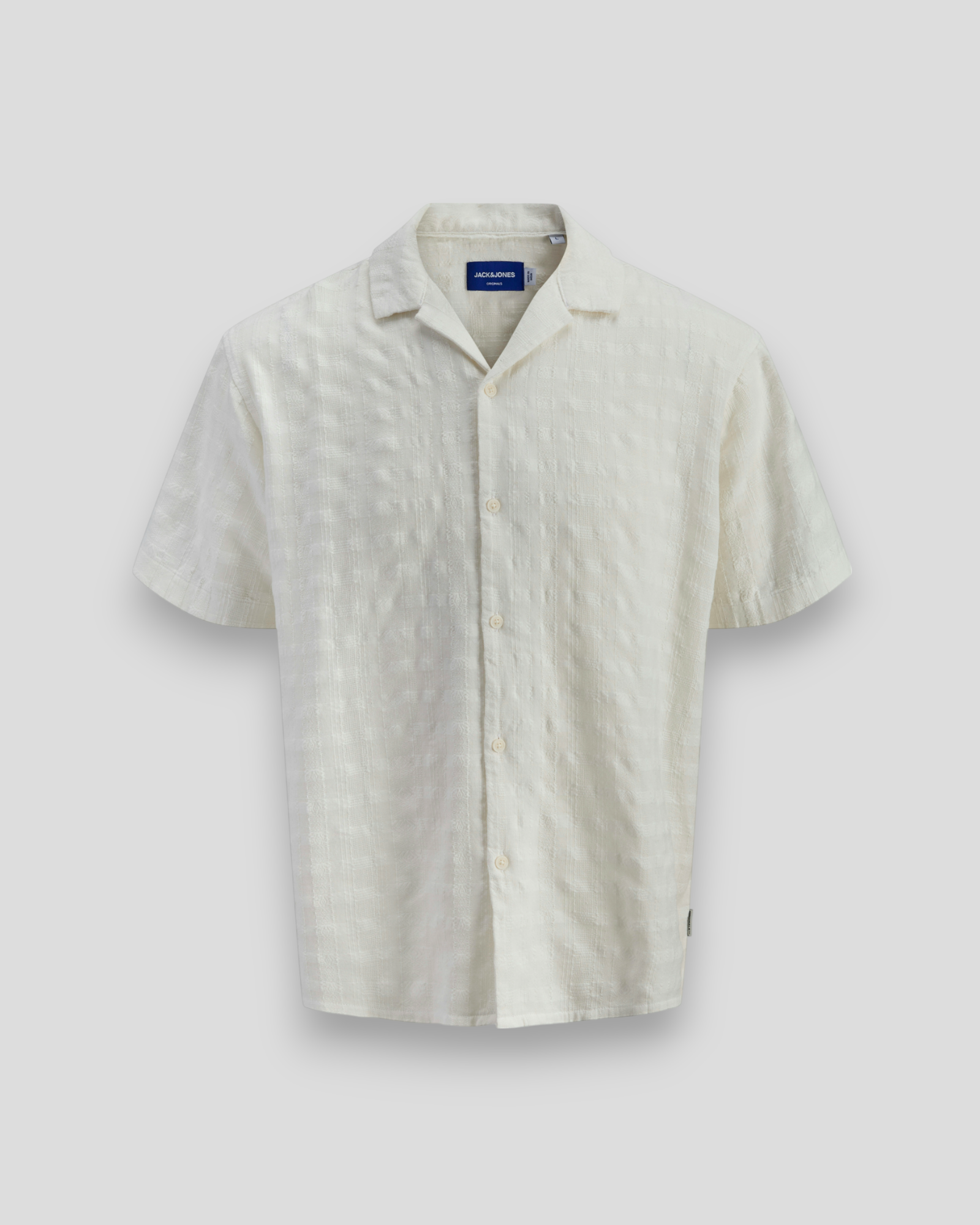 Dia Structure Resort Shirt SS - Cloud Dancer